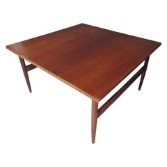 Mid-Century Vintage Israeli Coffee Table by Tzora Furniture