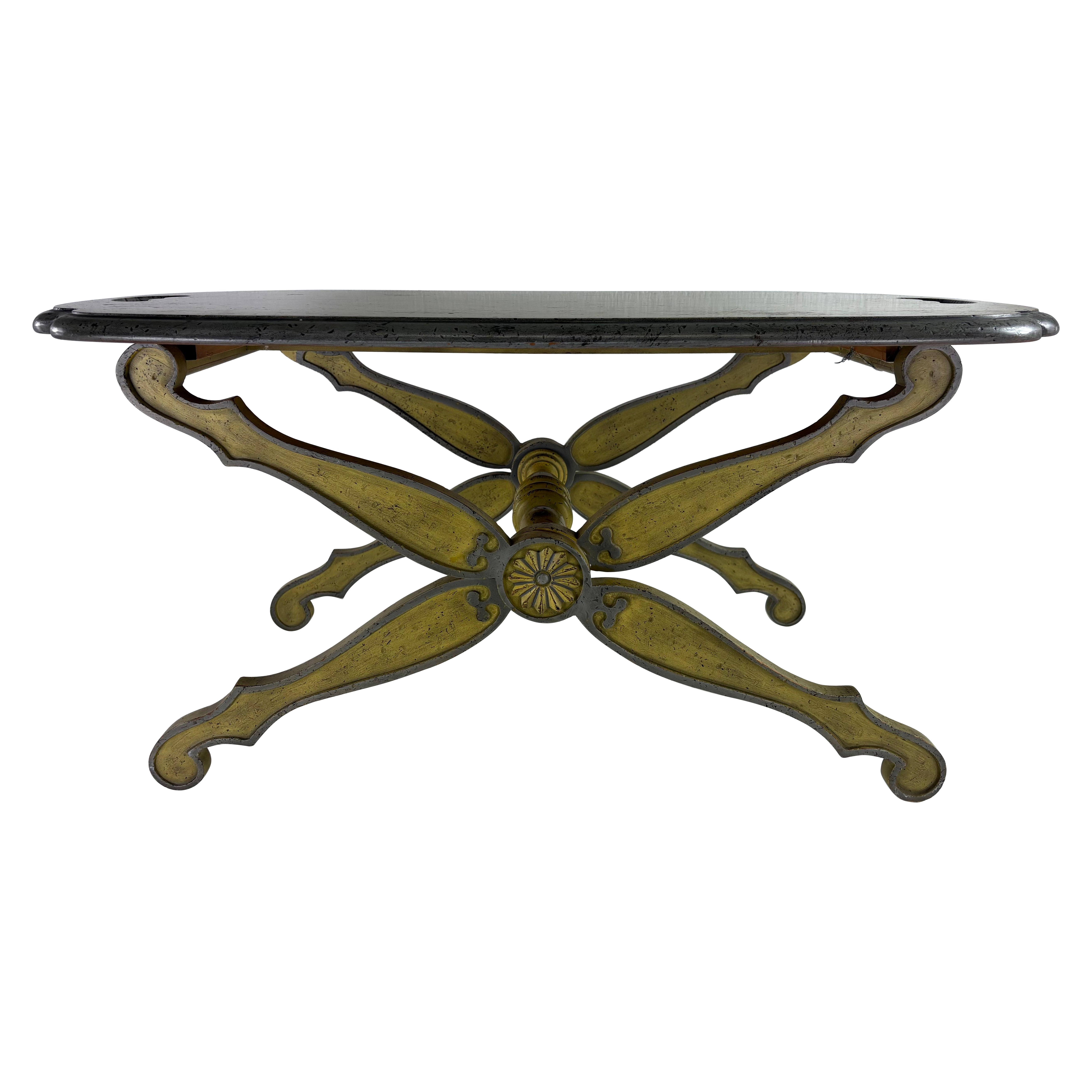 Mid-century vintage Italian Empire inspired side table