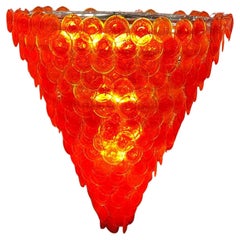Lustre italien de Murano à 17 étages, C.C. 2000
