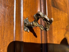 Mid century vintage Italian renaissance revival secretaries desk