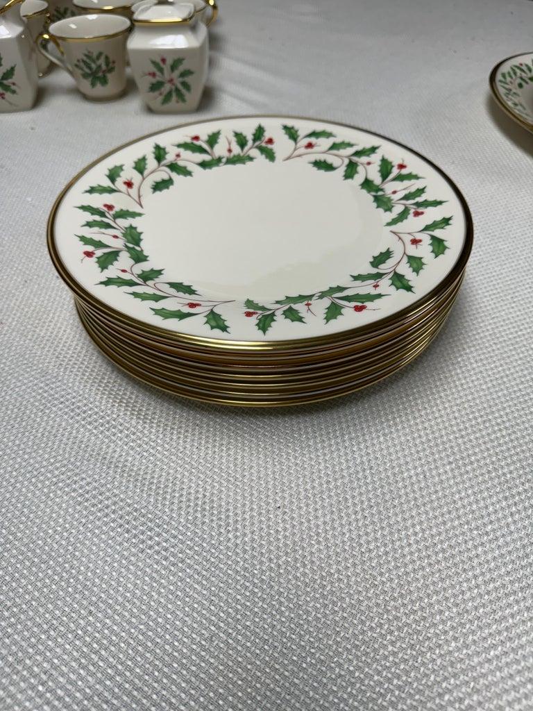 Vintage Lenox Urlaubs-Esszimmer-Set für 8 Personen, Mid-Century im Angebot 3