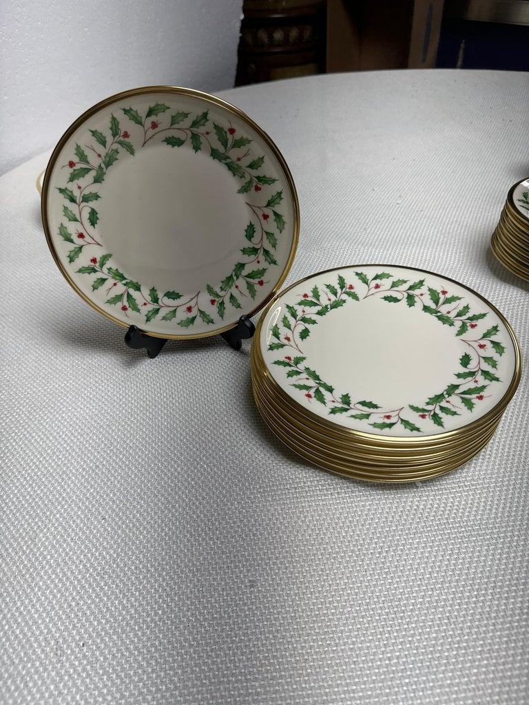 Vintage Lenox Urlaubs-Esszimmer-Set für 8 Personen, Mid-Century im Angebot 2