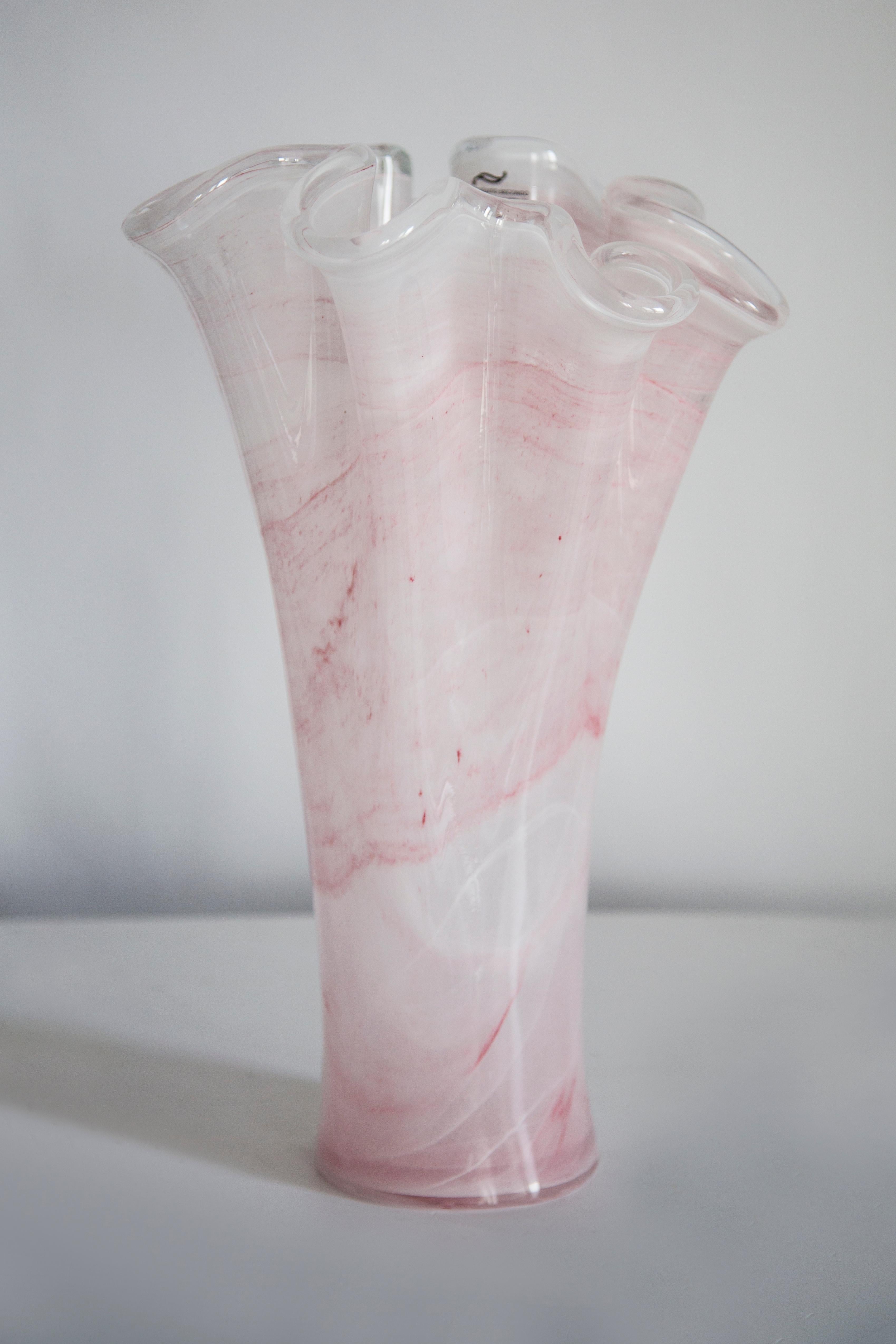 Italiano Vaso di vetro di Murano di metà secolo, Italia, anni 2000 in vendita