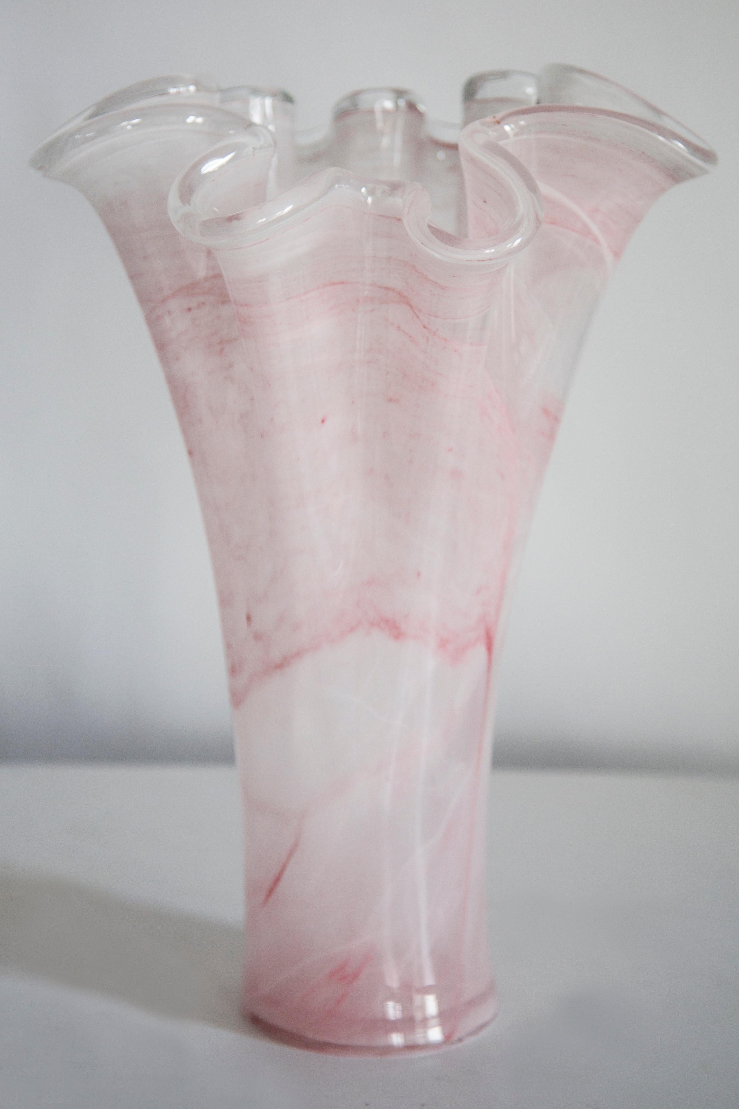 Vetro Vaso di vetro di Murano di metà secolo, Italia, anni 2000 in vendita