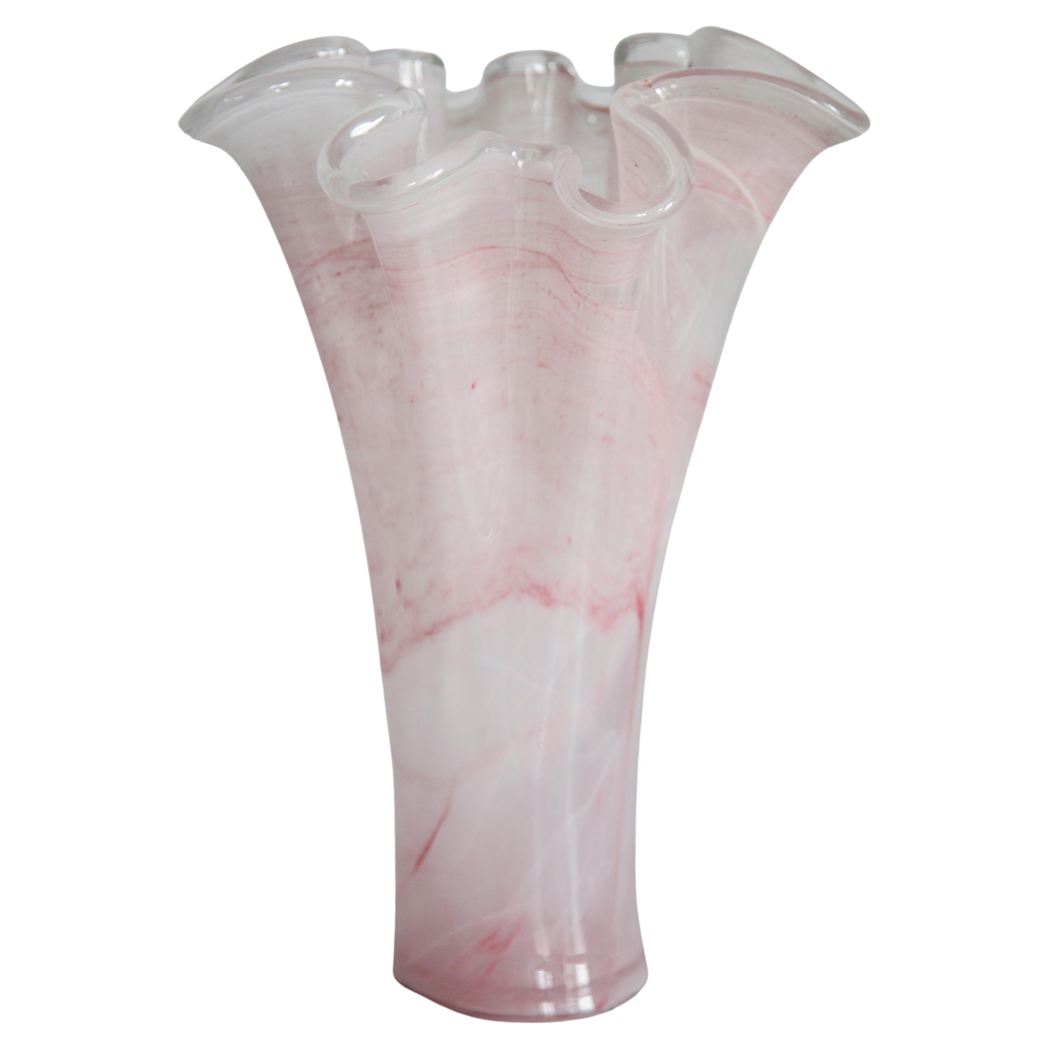 Vaso di vetro di Murano di metà secolo, Italia, anni 2000 in vendita