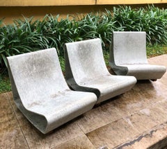 Mid-Century Vintage Loop Chair by Willy Guhl for Eternit