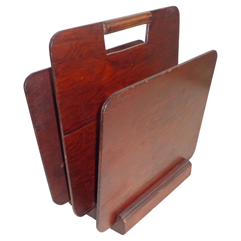 Art Deco Racks Art Deco Magazine Rack For Sale at 1stDibs