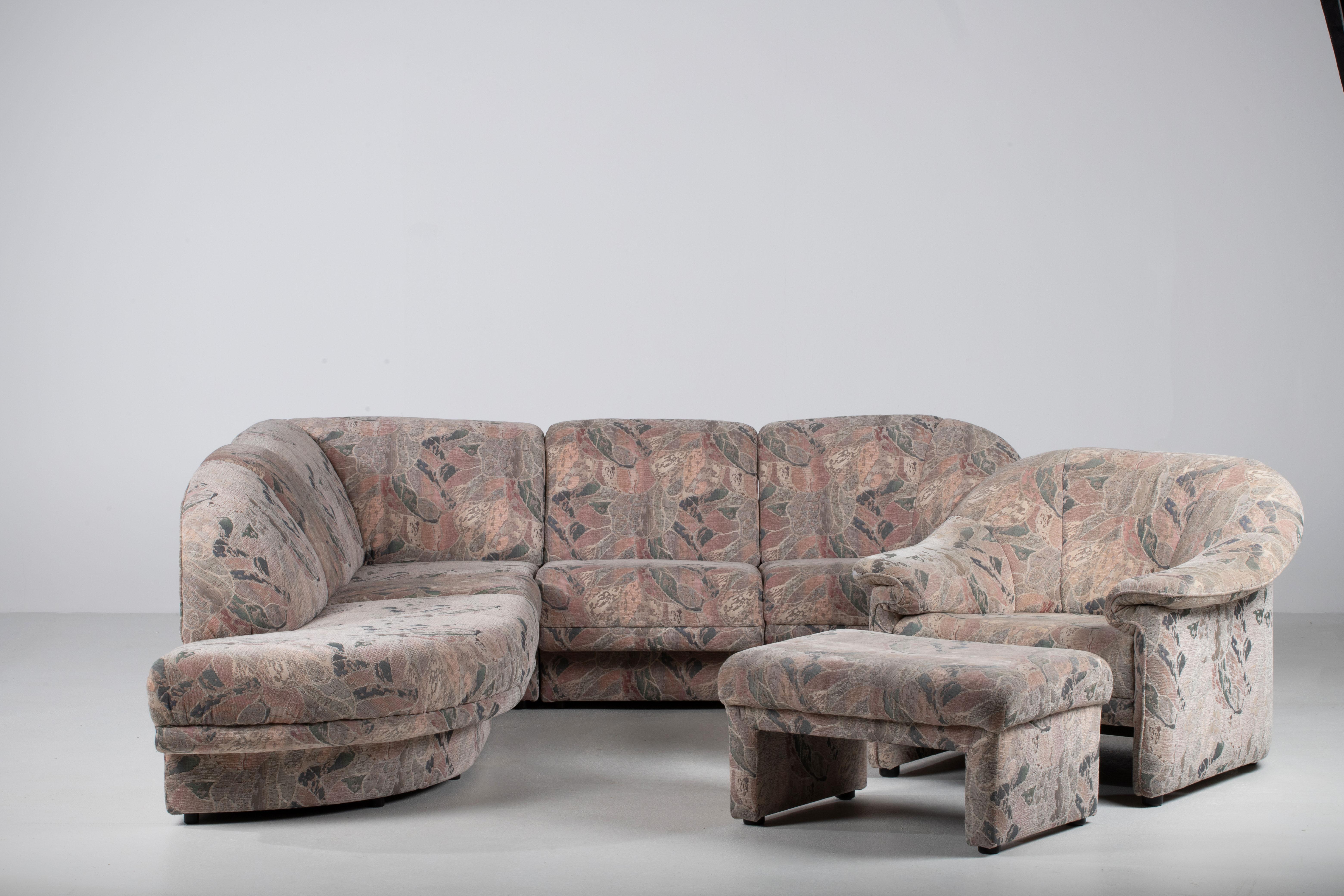 Mid-Century Vintage Modular Sectional Sofa Suite, France, 1960 For Sale 2