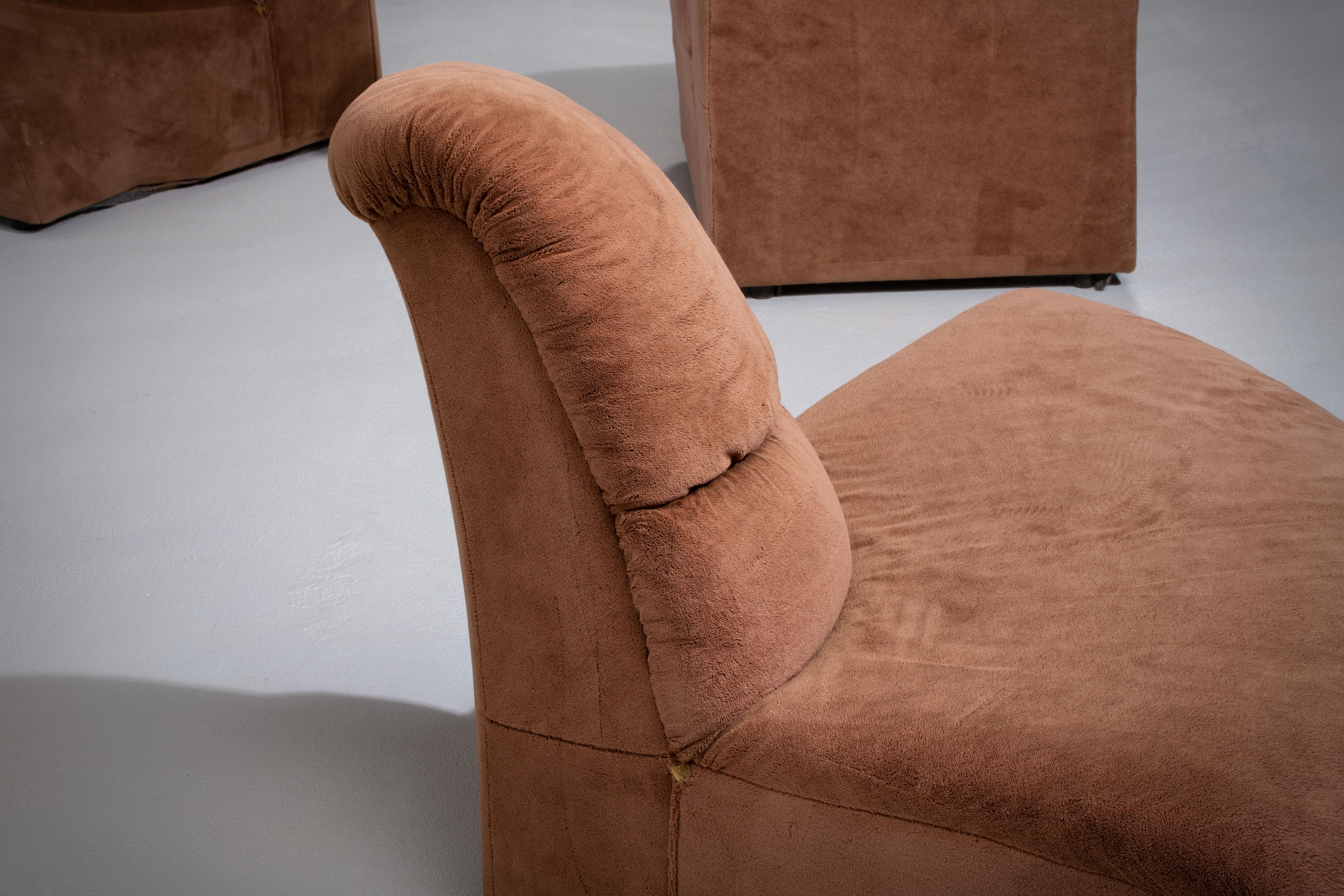 Mid-Century Vintage Modular Sectional Sofa Suite, France, 1970 11