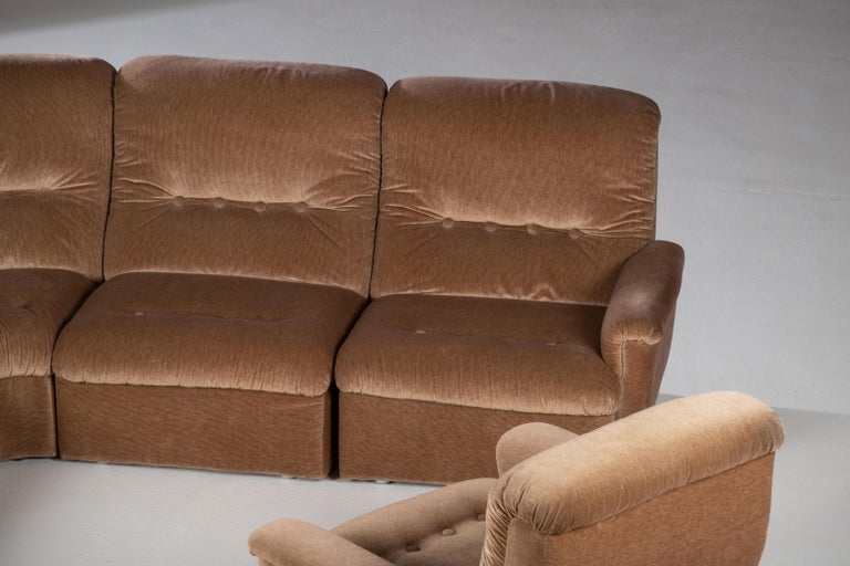 MidCentury Vintage Modular Sectional Sofa Suite, Germany, 1960 For