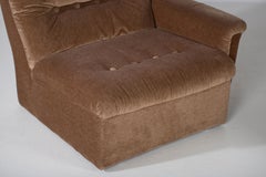 Suite de canapés sectionnels modulaires vintage du milieu du siècle, Allemagne, 1960