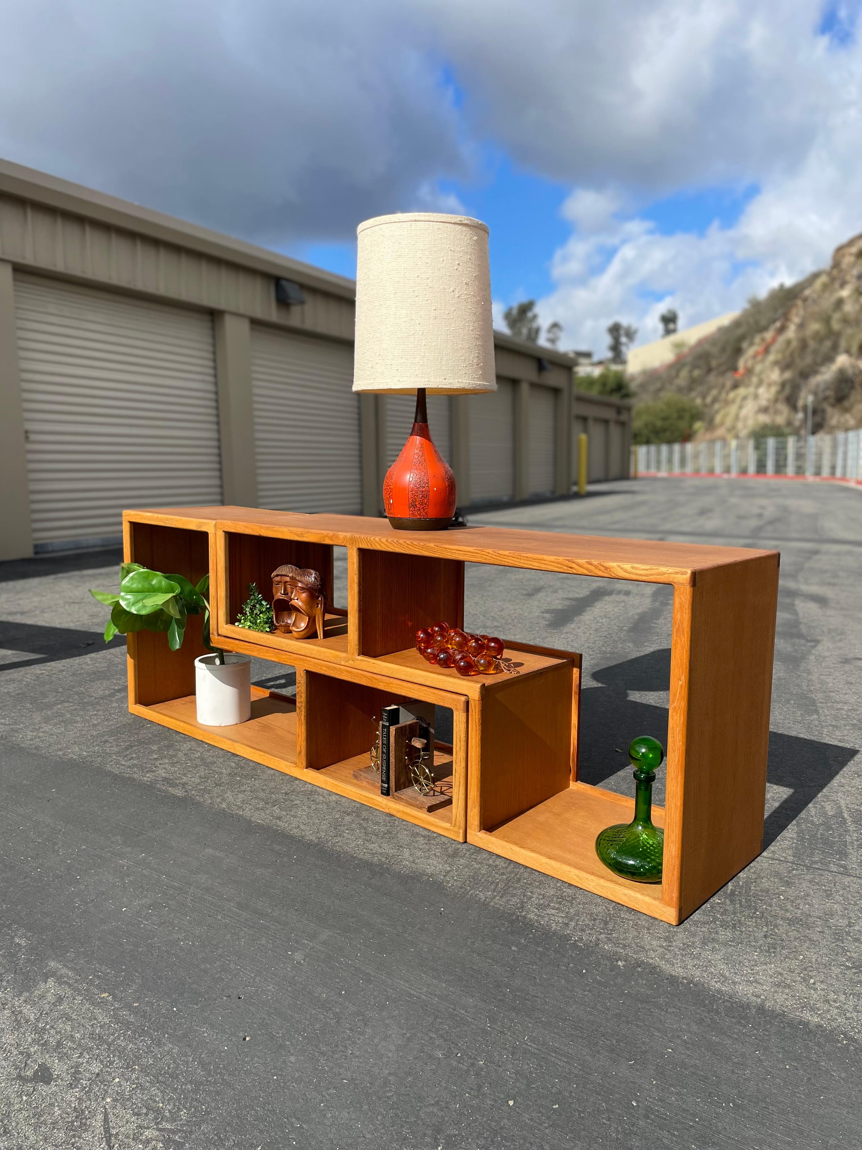 American Mid Century Vintage Modular Shelves