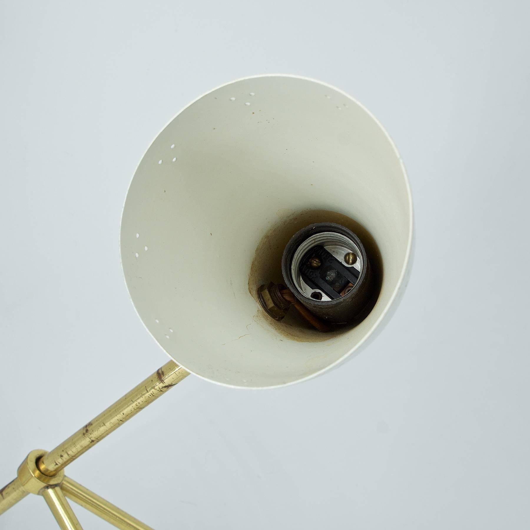 Mid-20th Century Mid-Century Original 1950s Pinocchio Lamp Sconce Giuseppe Ostuni Oluce For Sale