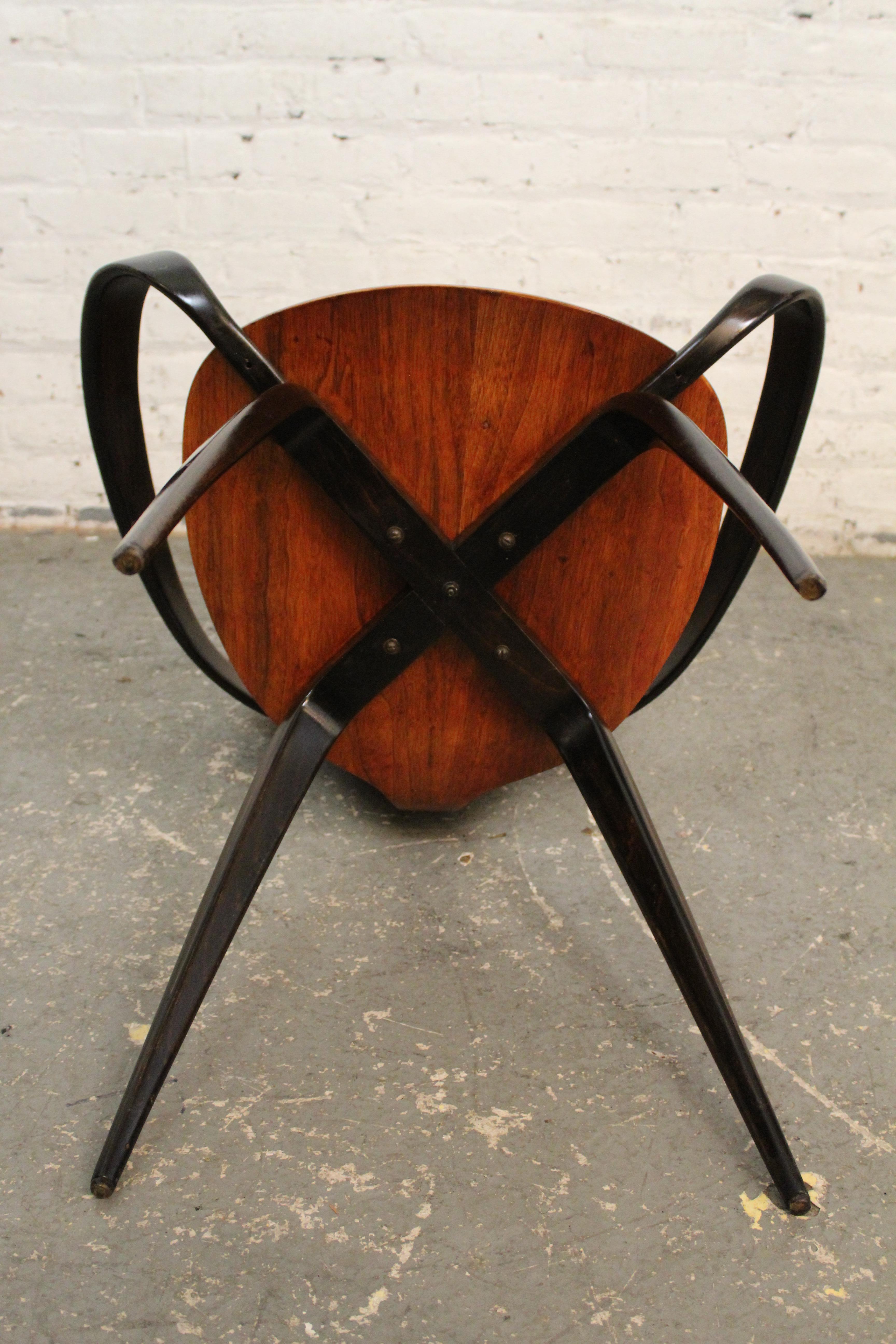 Sedia Pretzel vintage di metà secolo di Norman Cherner in vendita 7