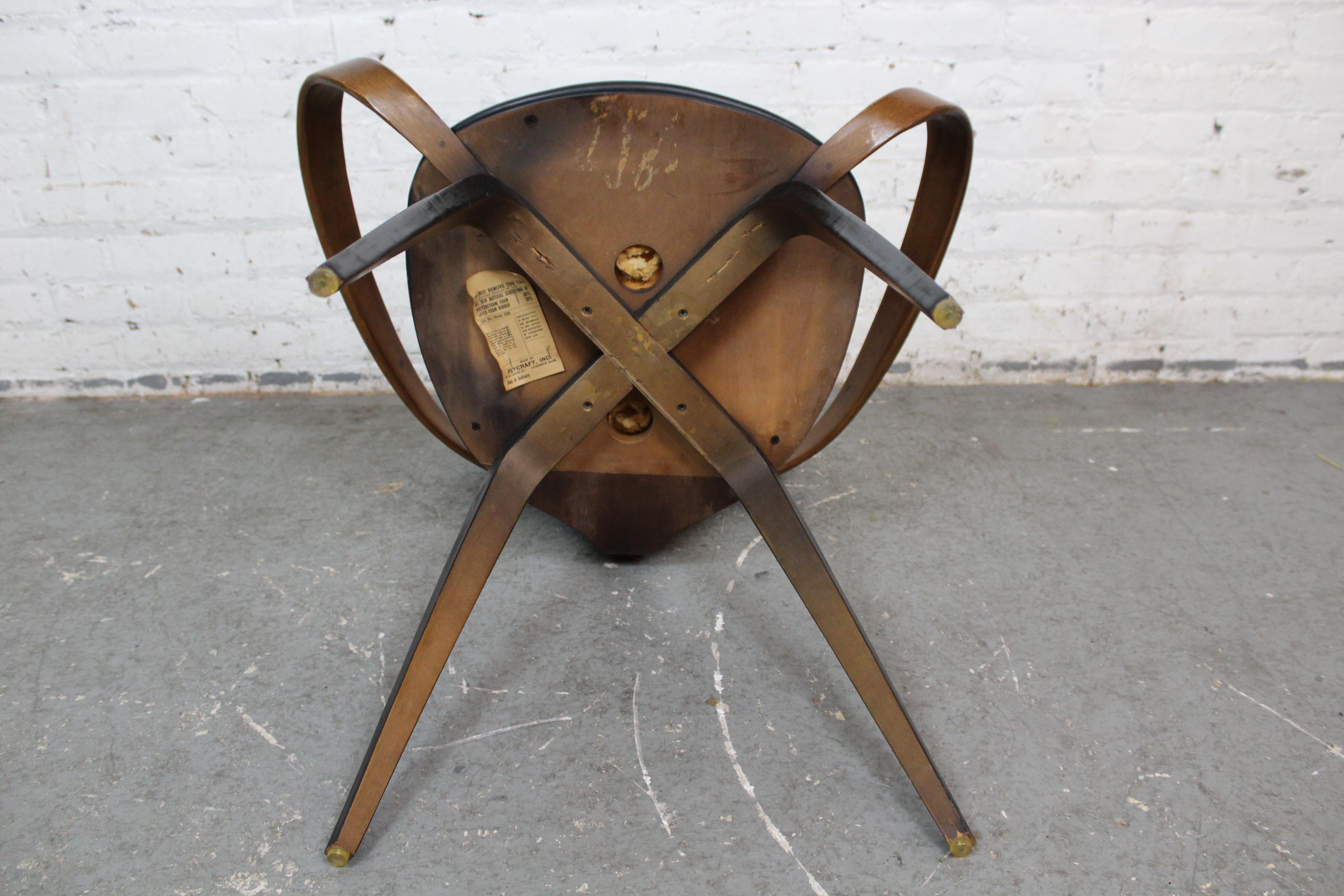 Mid-Century Vintage Pretzel Chairs by Norman Cherner for Plycraft 11