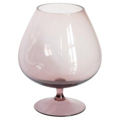 Mid Century Vintage Purple Decorative Glass Vase, Europe, 1960s