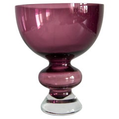 Petit vase violet vintage du milieu du siècle, Europe, années 1960