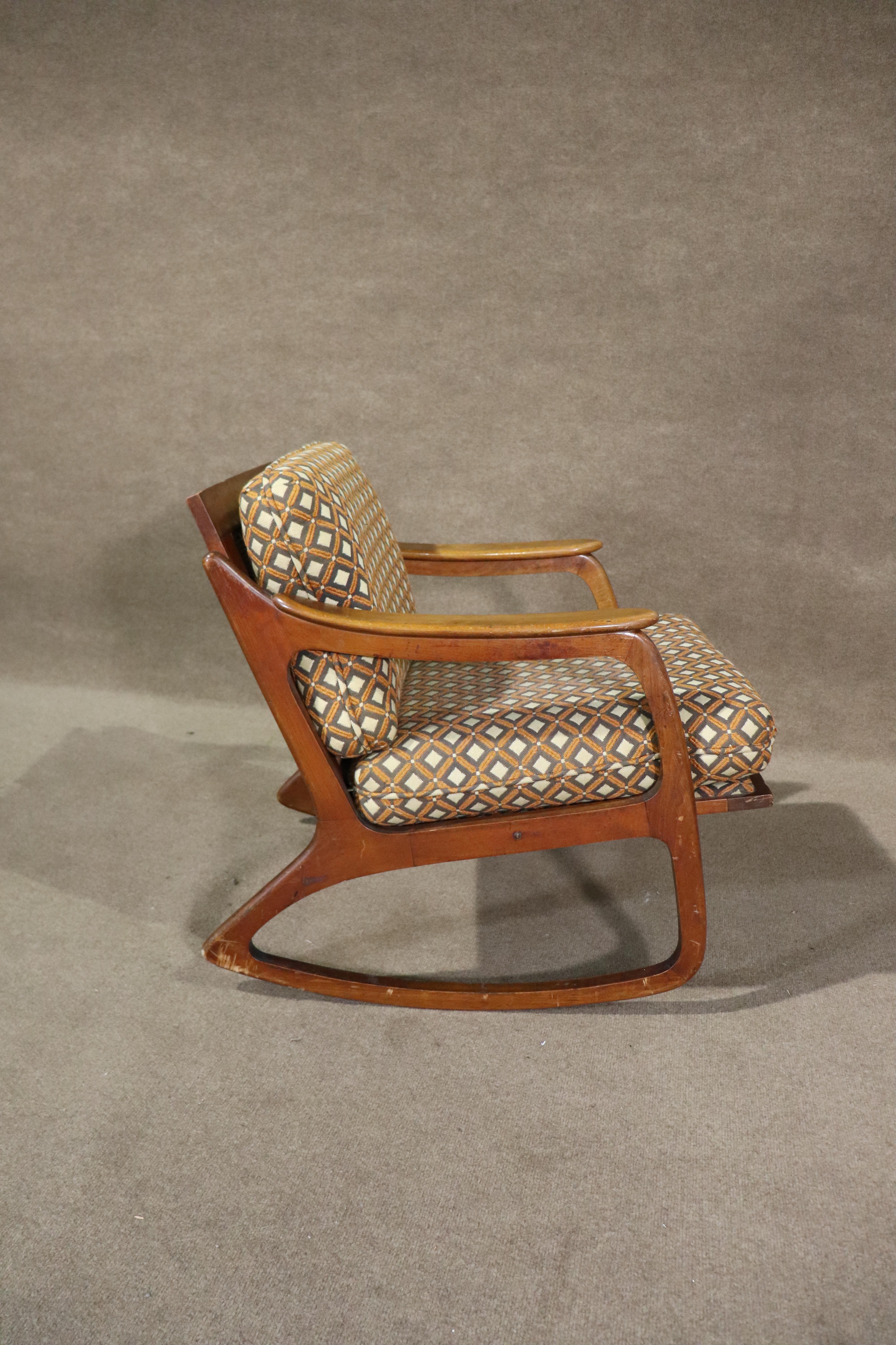 Mid-Century Vintage „Rocker 952“ von Lawrence Peabody für Nemschoff im Angebot 6