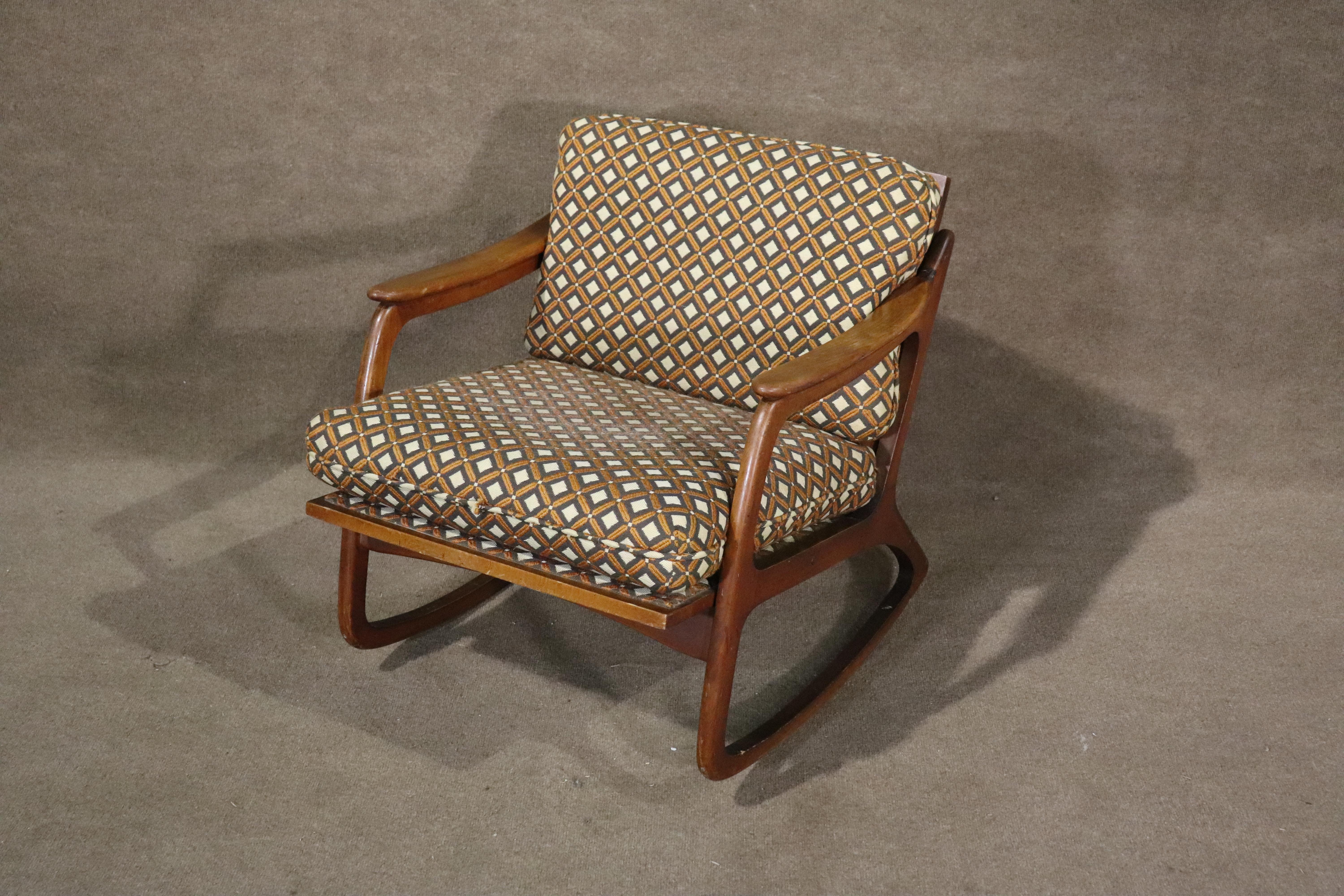 Mid-Century Vintage „Rocker 952“ von Lawrence Peabody für Nemschoff (Moderne der Mitte des Jahrhunderts) im Angebot