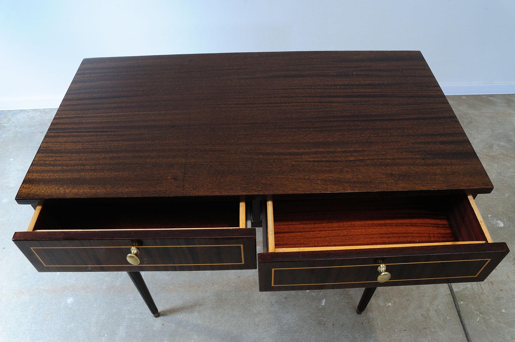 Mid century Vintage rosewood writing desk, Soviet Union, 1970´s In Good Condition In Prague 8, CZ