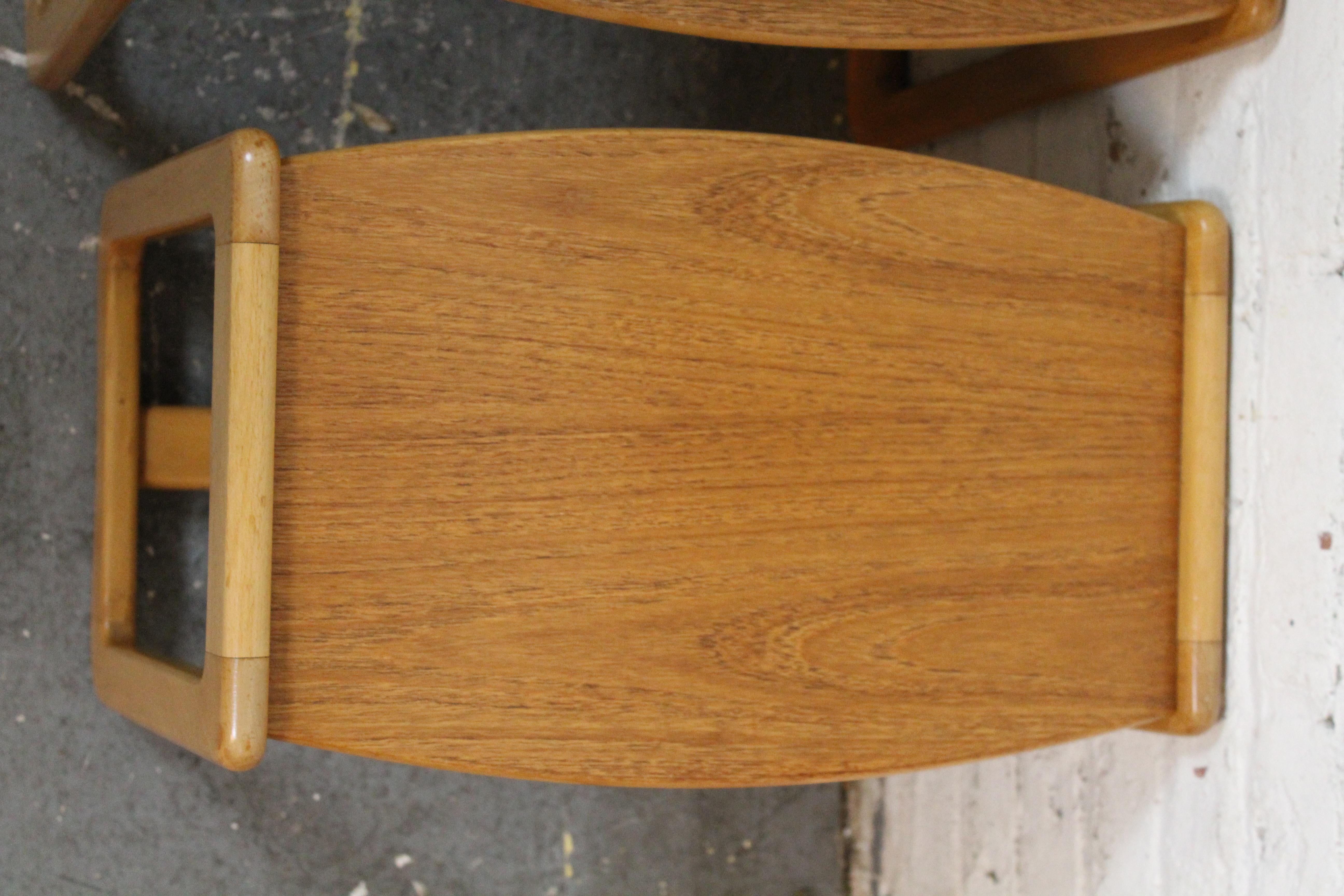Mid-Century Vintage Skandinavisch-Modern-Stapeltische (20. Jahrhundert)