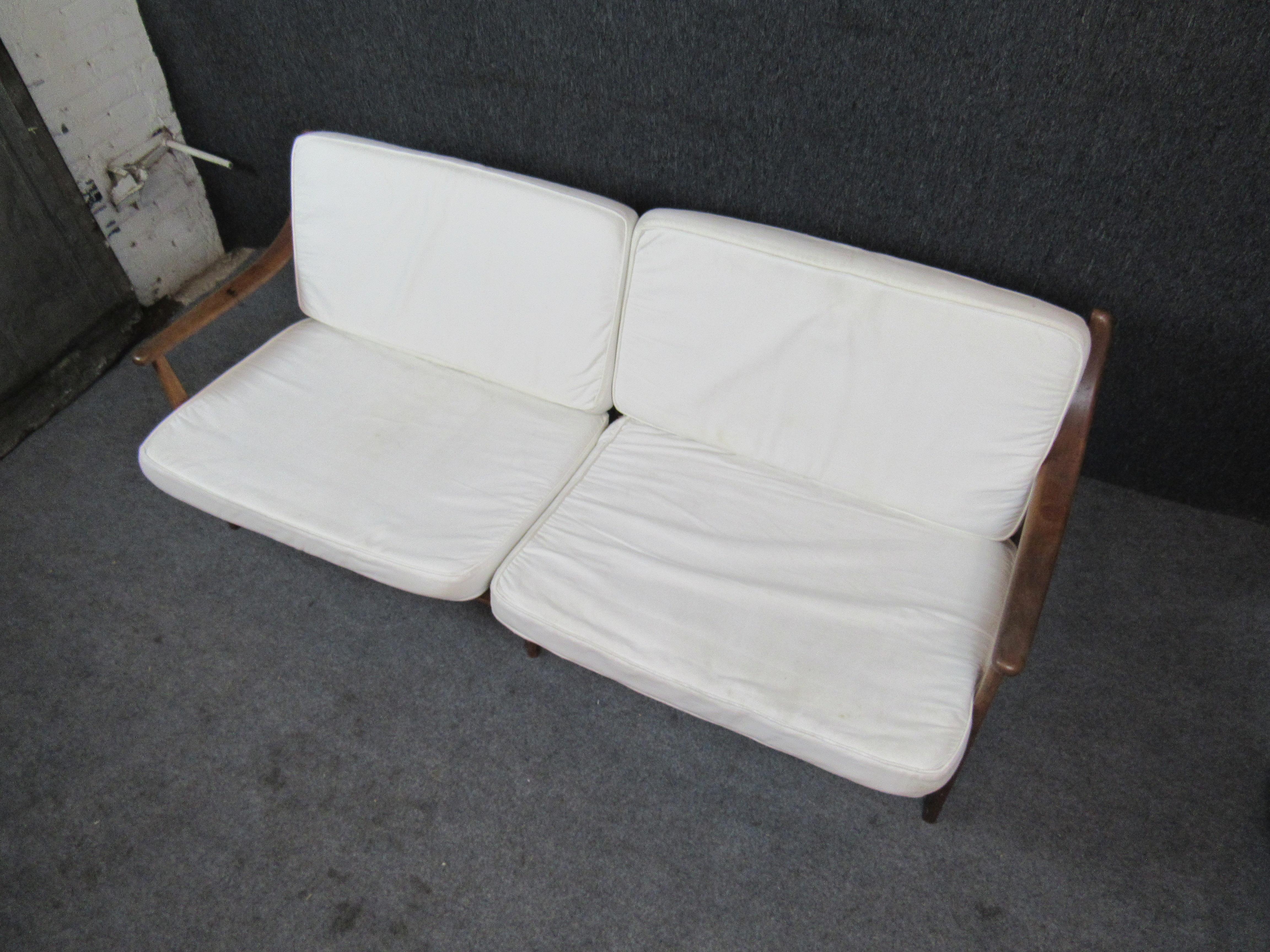 Mid-Century Modern Midcentury Vintage Scandinavian Sofa