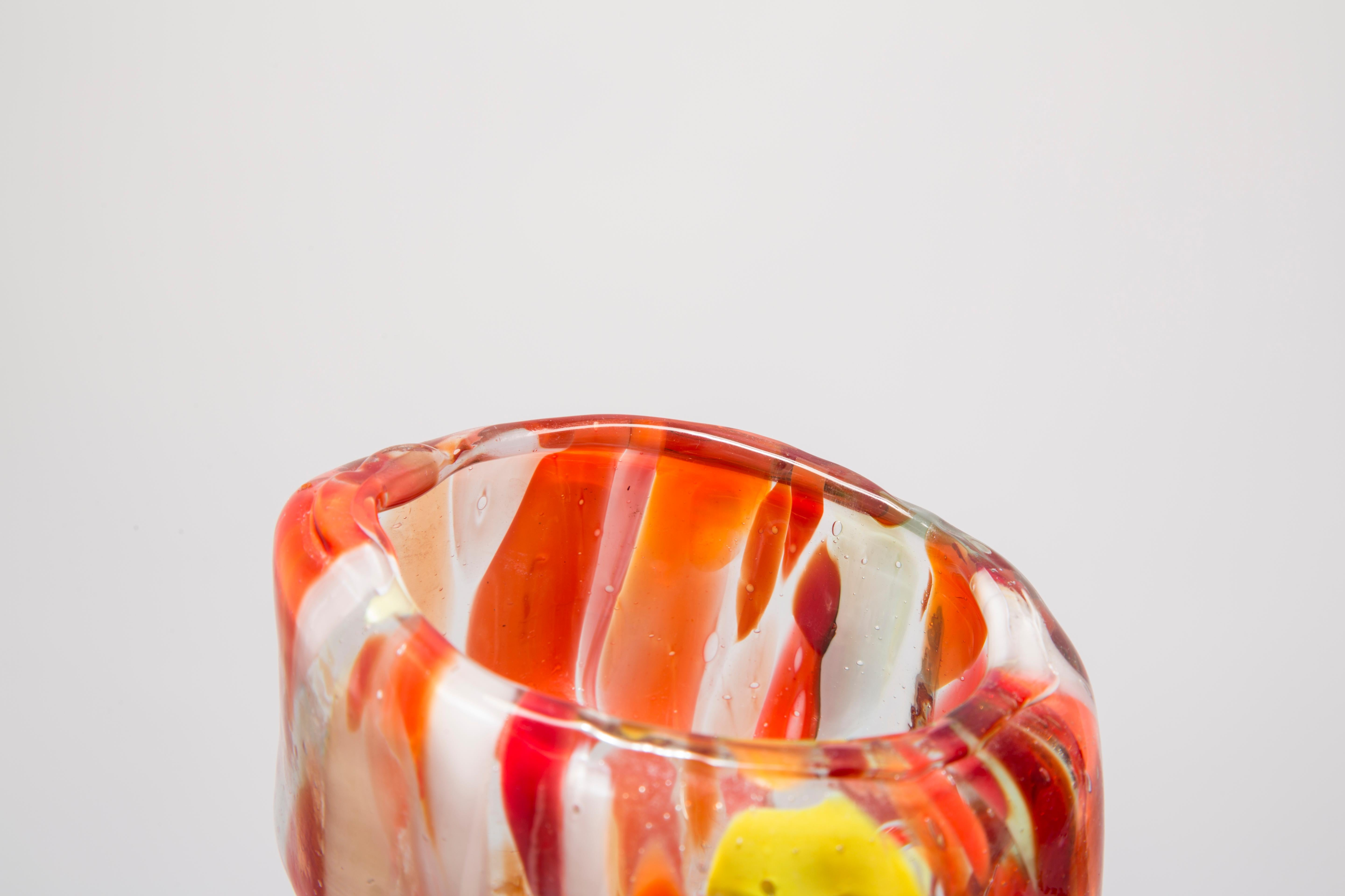 Mid Century Vintage Shoe Small Murano Vase, Italy, 1960s For Sale 3