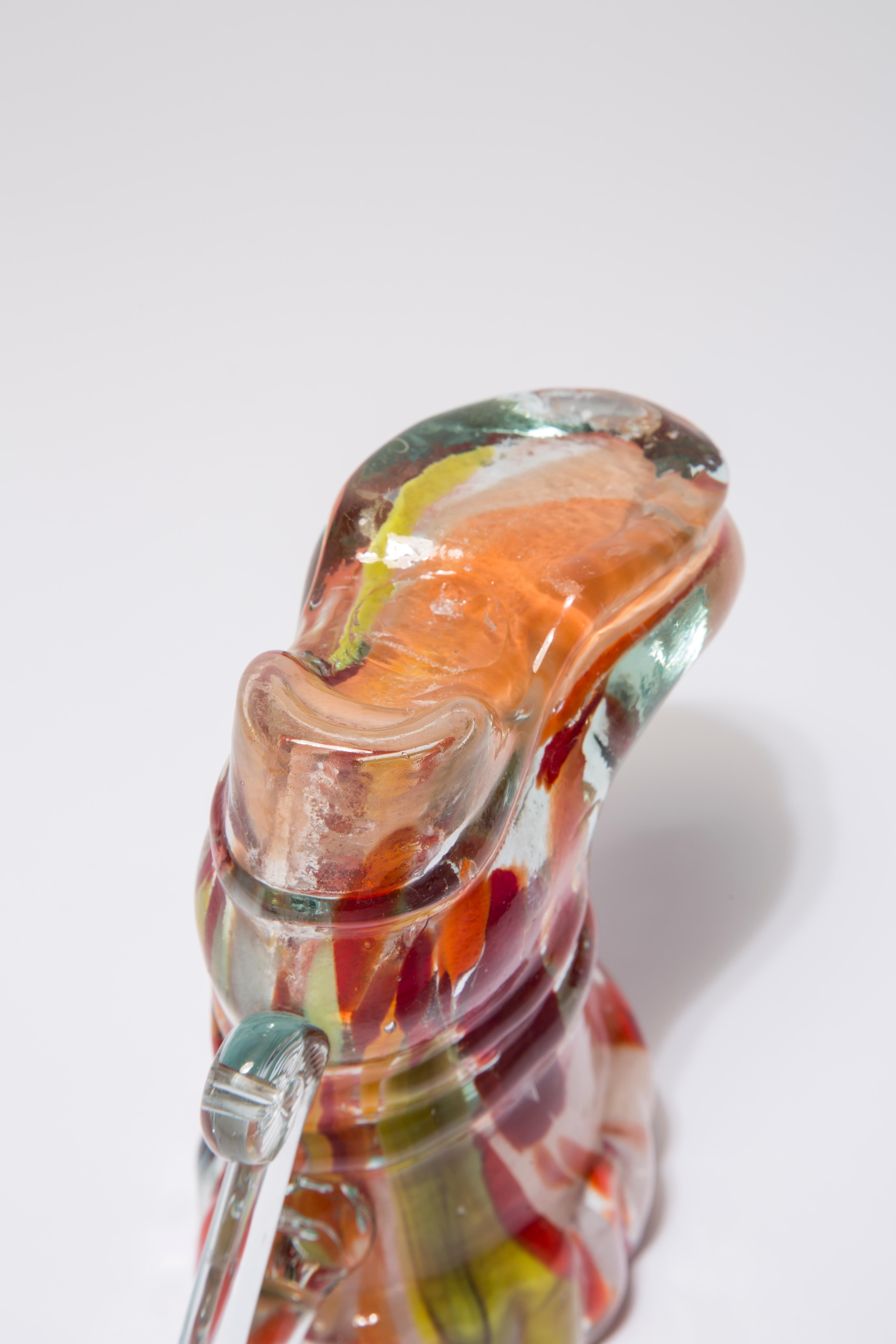 Mid Century Vintage Shoe Small Murano Vase, Italy, 1960s For Sale 4