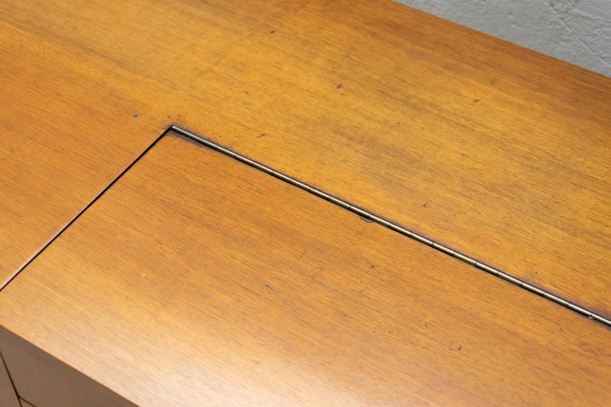 Midcentury Vintage Small Cabinet by František Jirák, 1960s, Czechoslovakia For Sale 12