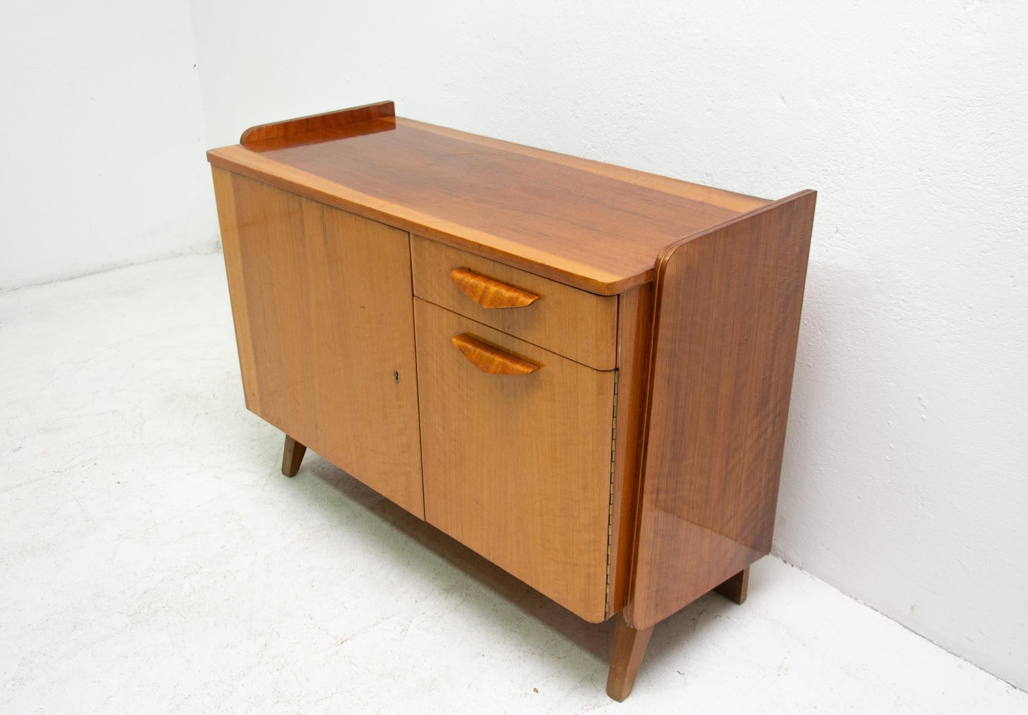 Midcentury Vintage Small Cabinet by František Jirák, 1960s, Czechoslovakia In Good Condition In Prague 8, CZ