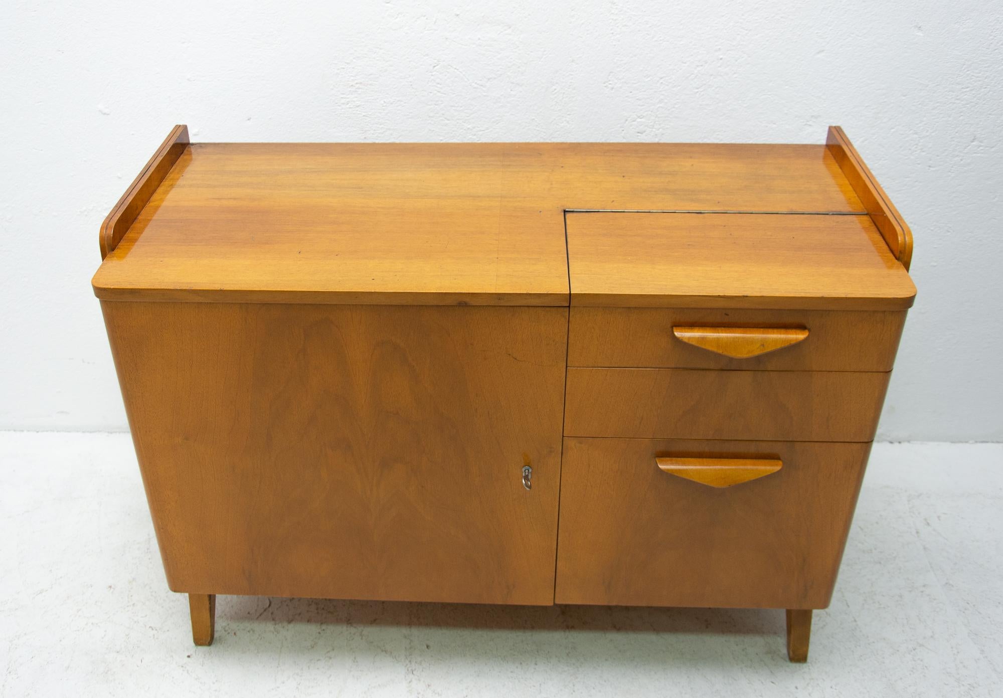 Midcentury Vintage Small Cabinet by František Jirák, 1960s, Czechoslovakia For Sale 2