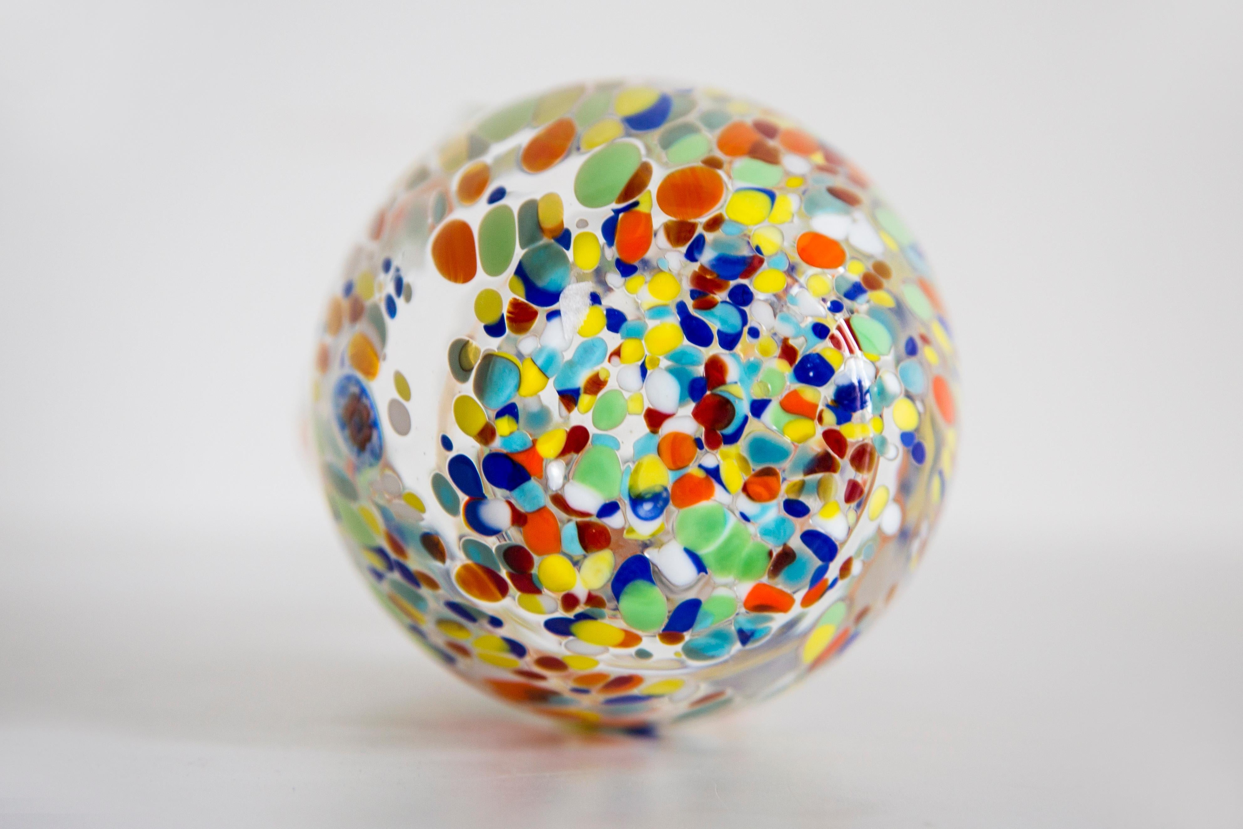 Mid Century Vintage Small Murano Vase, Italy, 1960s For Sale 7