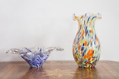 Mid Century Vintage Small Murano Vase, Italy, 1960s