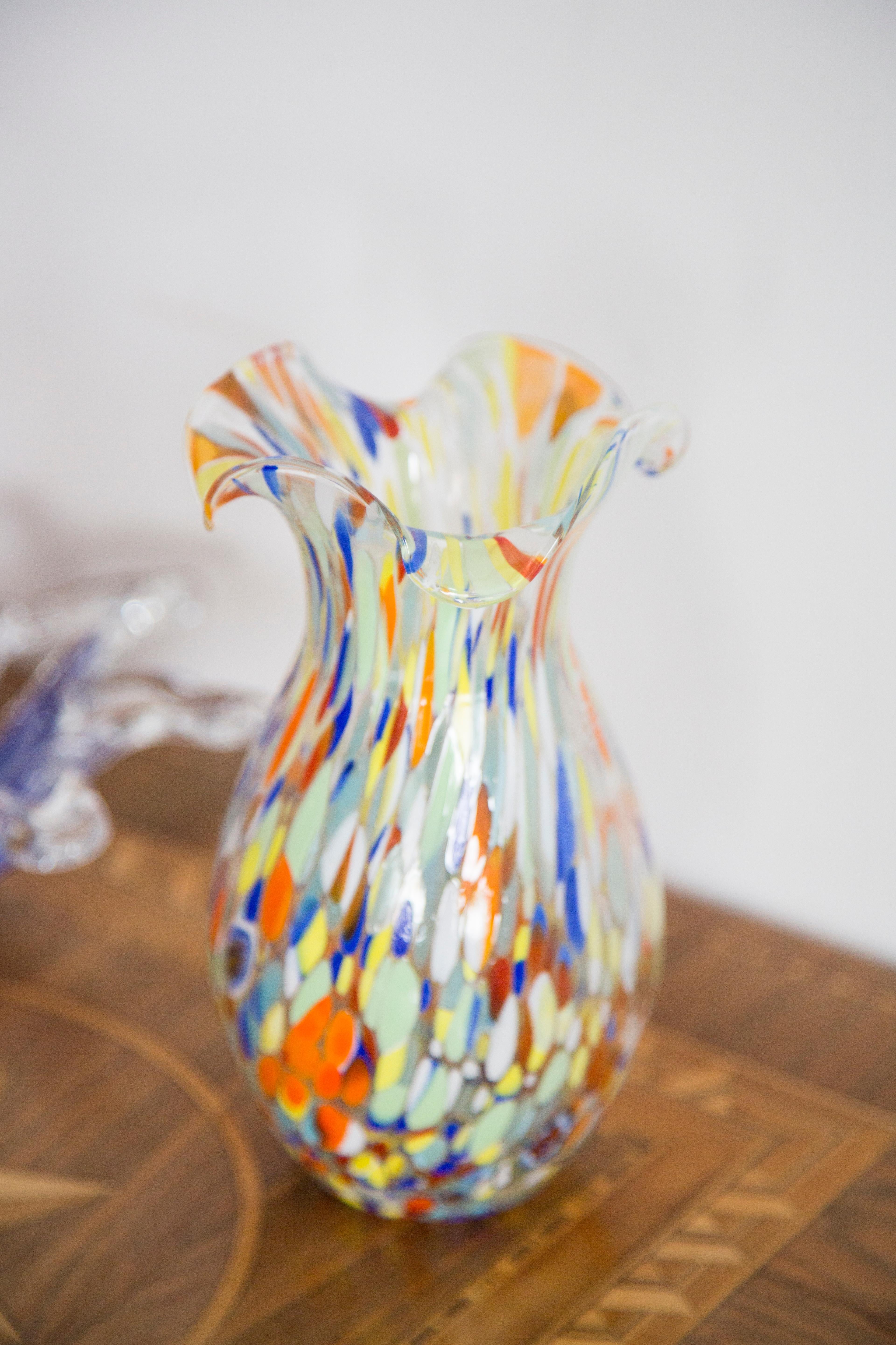 Mid-Century Modern Mid Century Vintage Small Murano Vase, Italy, 1960s For Sale