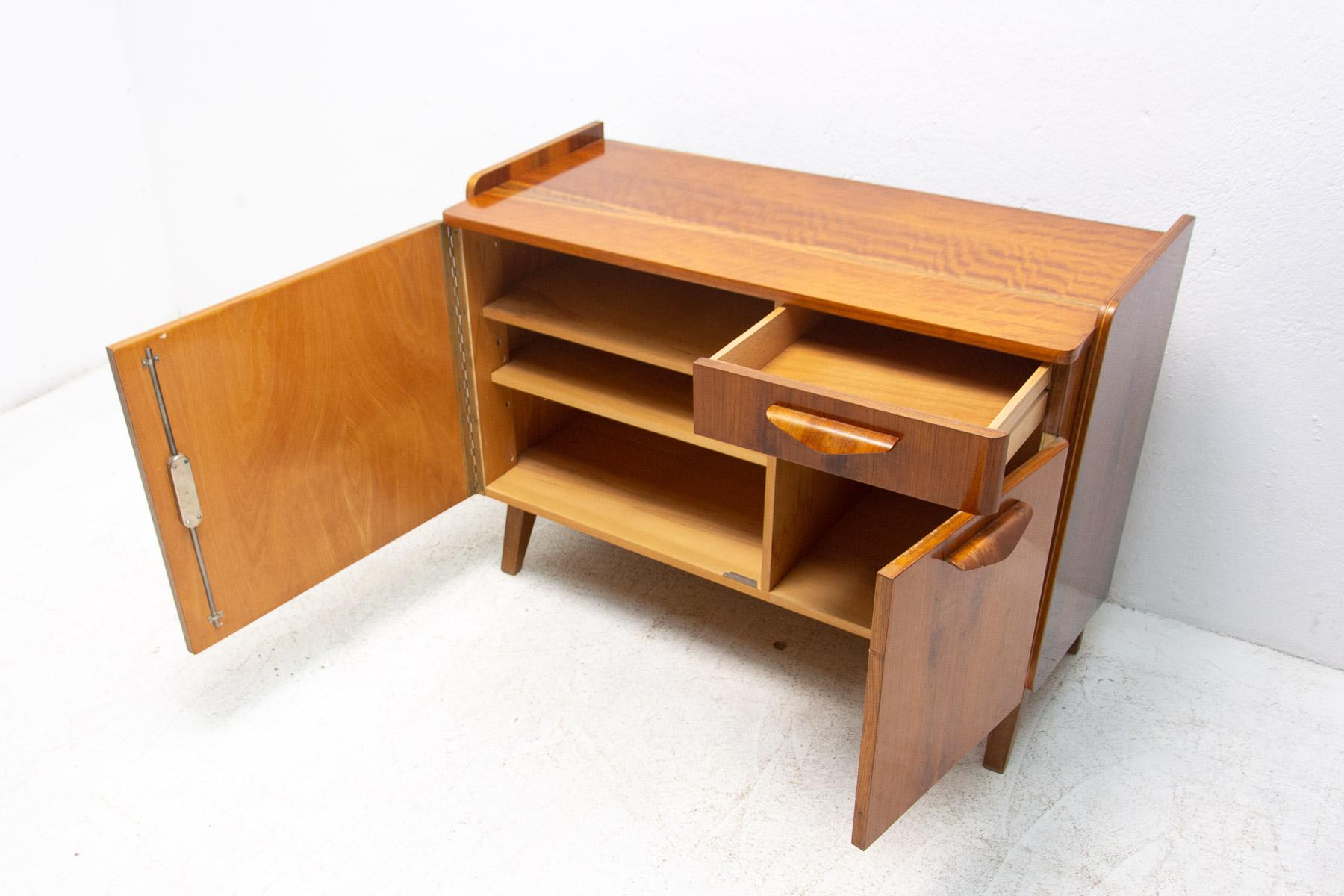 Mid-Century Modern Mid-Century Vintage Small TV Cabinet by František Jirák, 1960's, Czechoslovakia For Sale