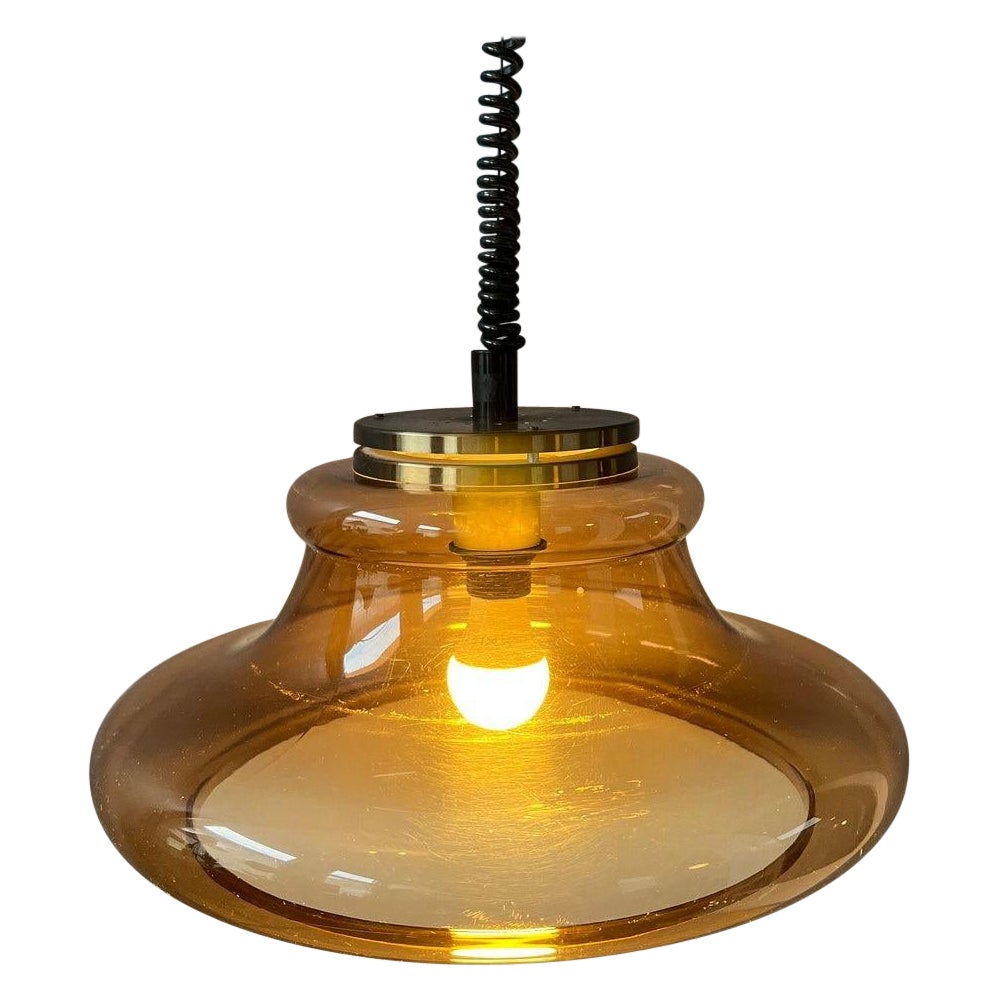 Lampada a sospensione vintage del Mid Century A Space Age di Herda, anni '70