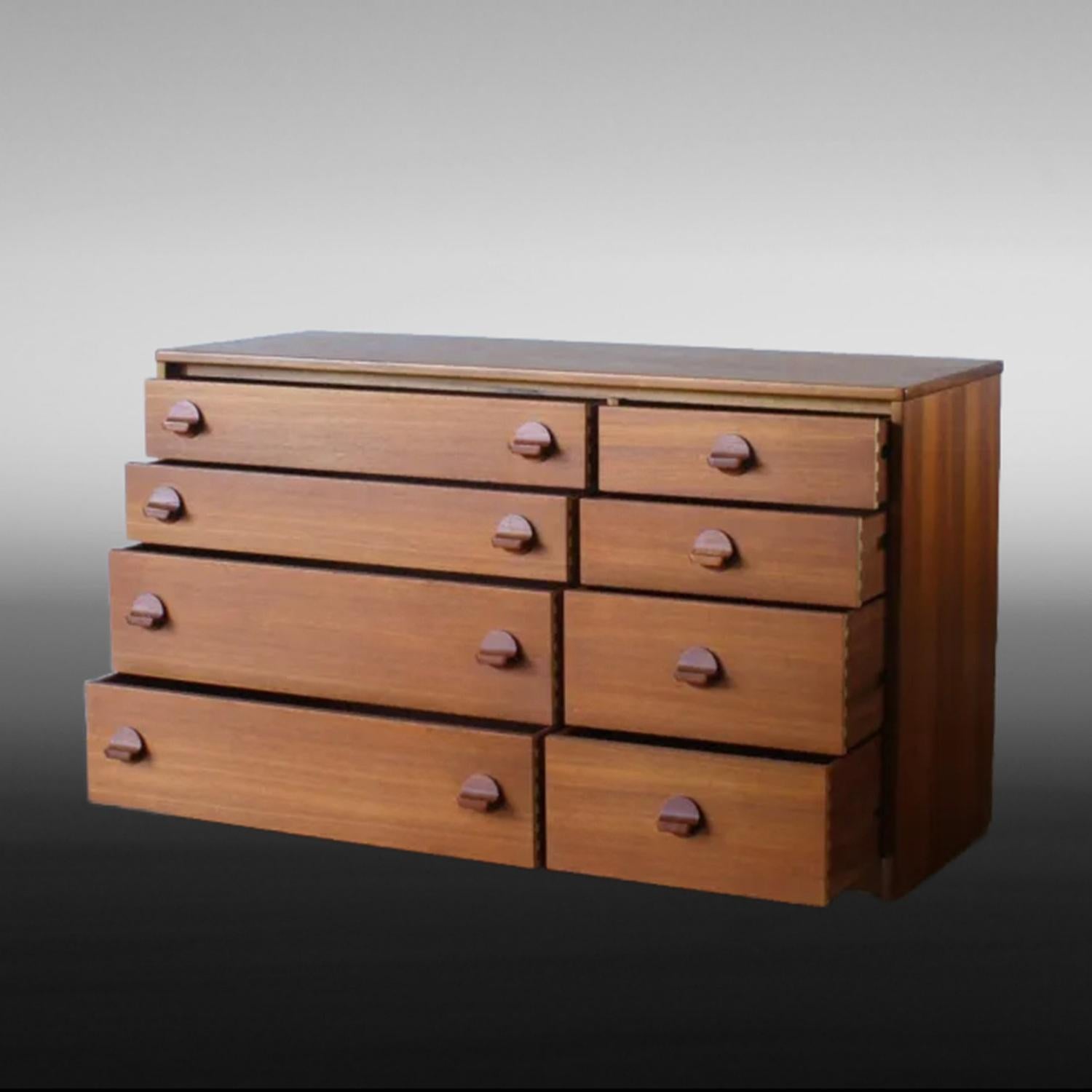 Stag Cantata Mid-Century Teak Double Chest of Drawers – 1960s Vintage Furniture (Sussex, England) Designed by John and Sylvia Reid.

For lovers of mid-century modern furniture, this Stag Cantata teak double chest of drawers is an exceptional find.