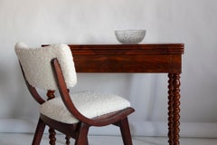 Mid Century Vintage Transparent Apple Decorative Glass Plate, Italy, 1960s