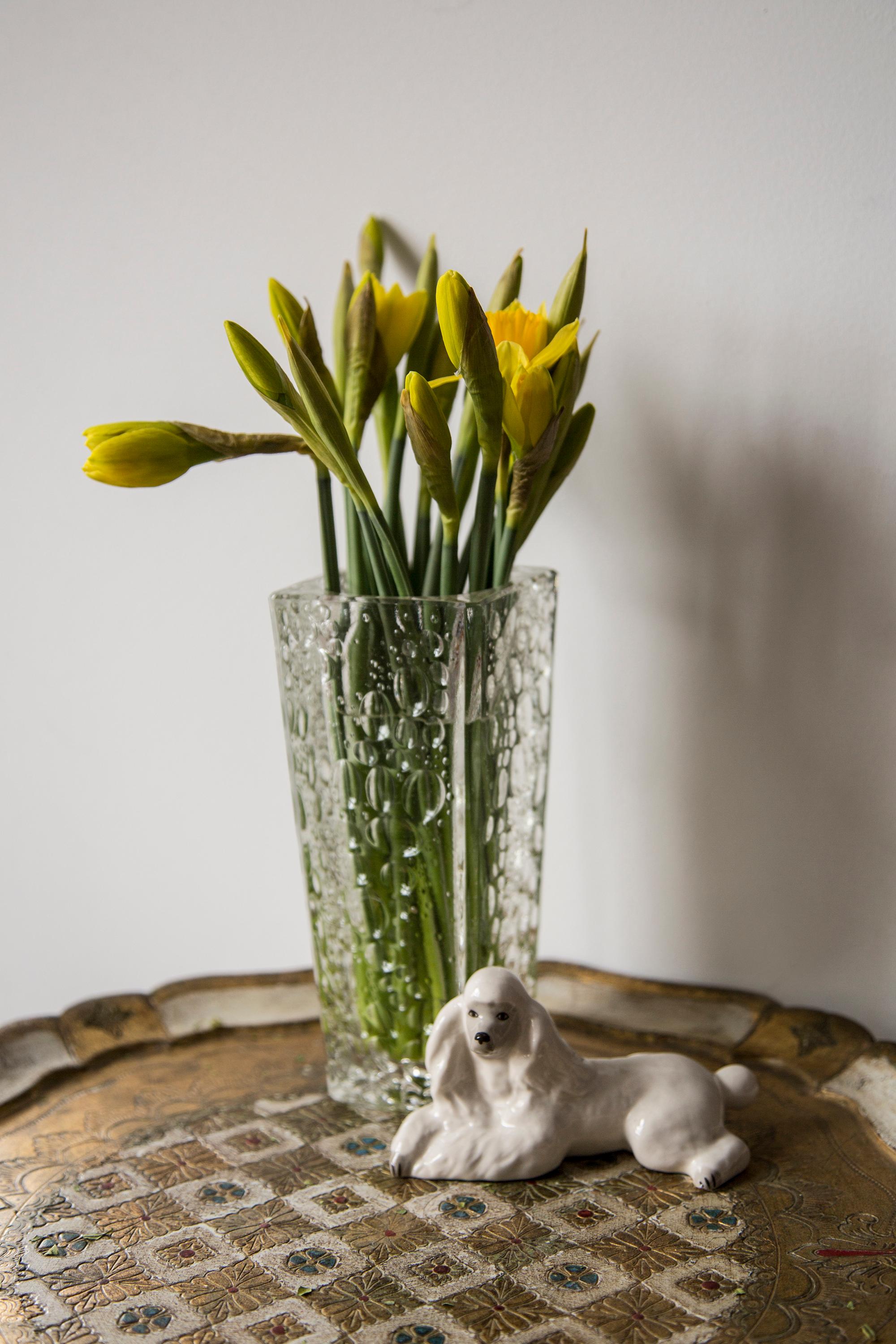 Vintage glass in good original condition. The vase looks like it has just been taken out of the box. Only one unique piece.
Crystal glass.



