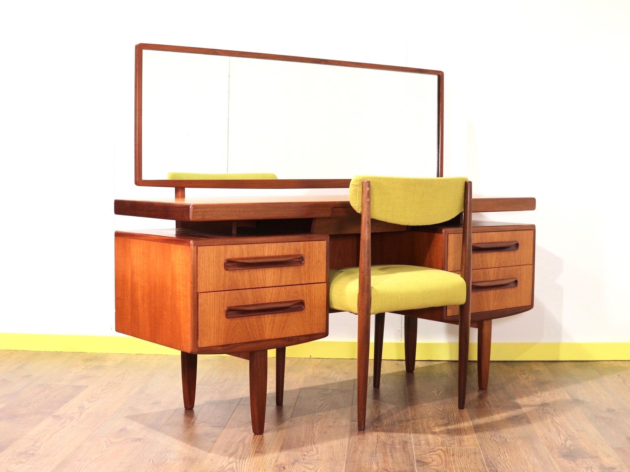 Mid Century Vintage Vanity Table Desk by VB Wilkins for G Plan 7