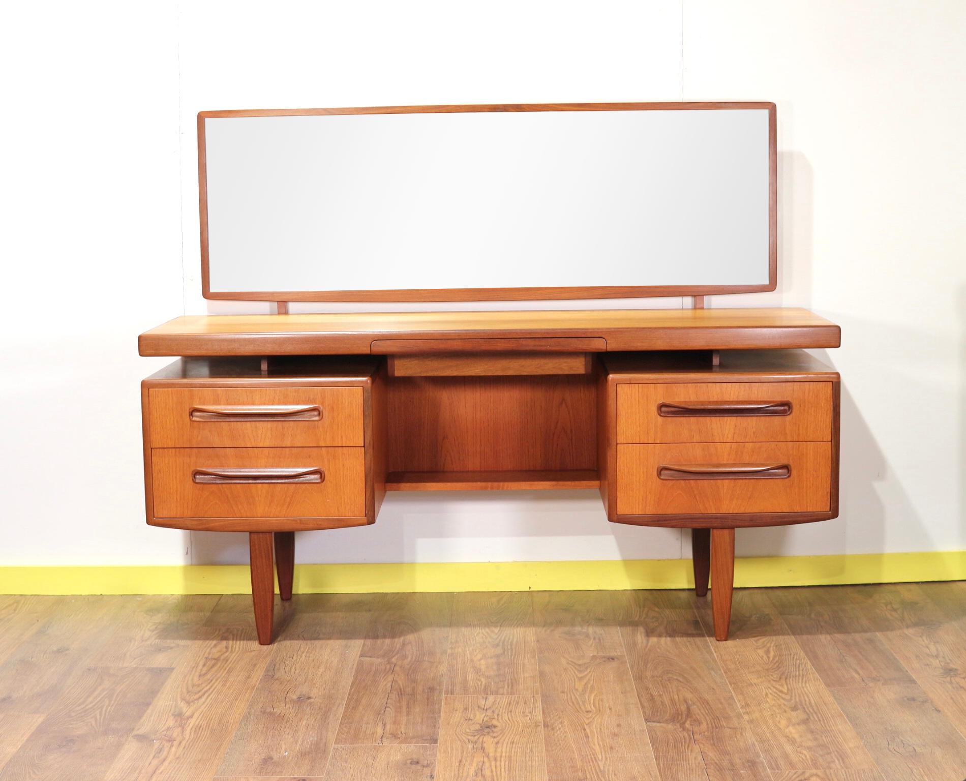 Mid Century Vintage Vanity Table Desk by VB Wilkins for G Plan 8