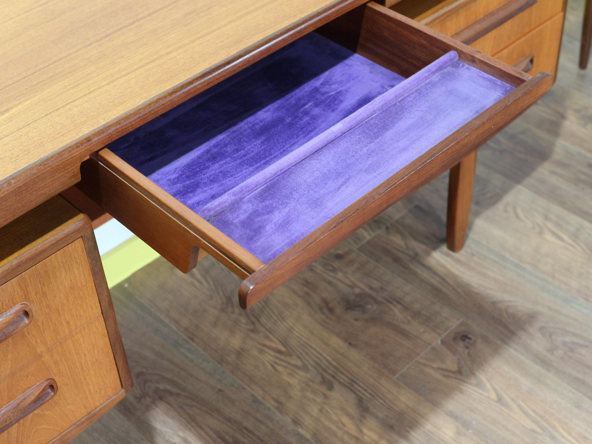 Mid Century Vintage Vanity Table Desk by VB Wilkins for G Plan 2