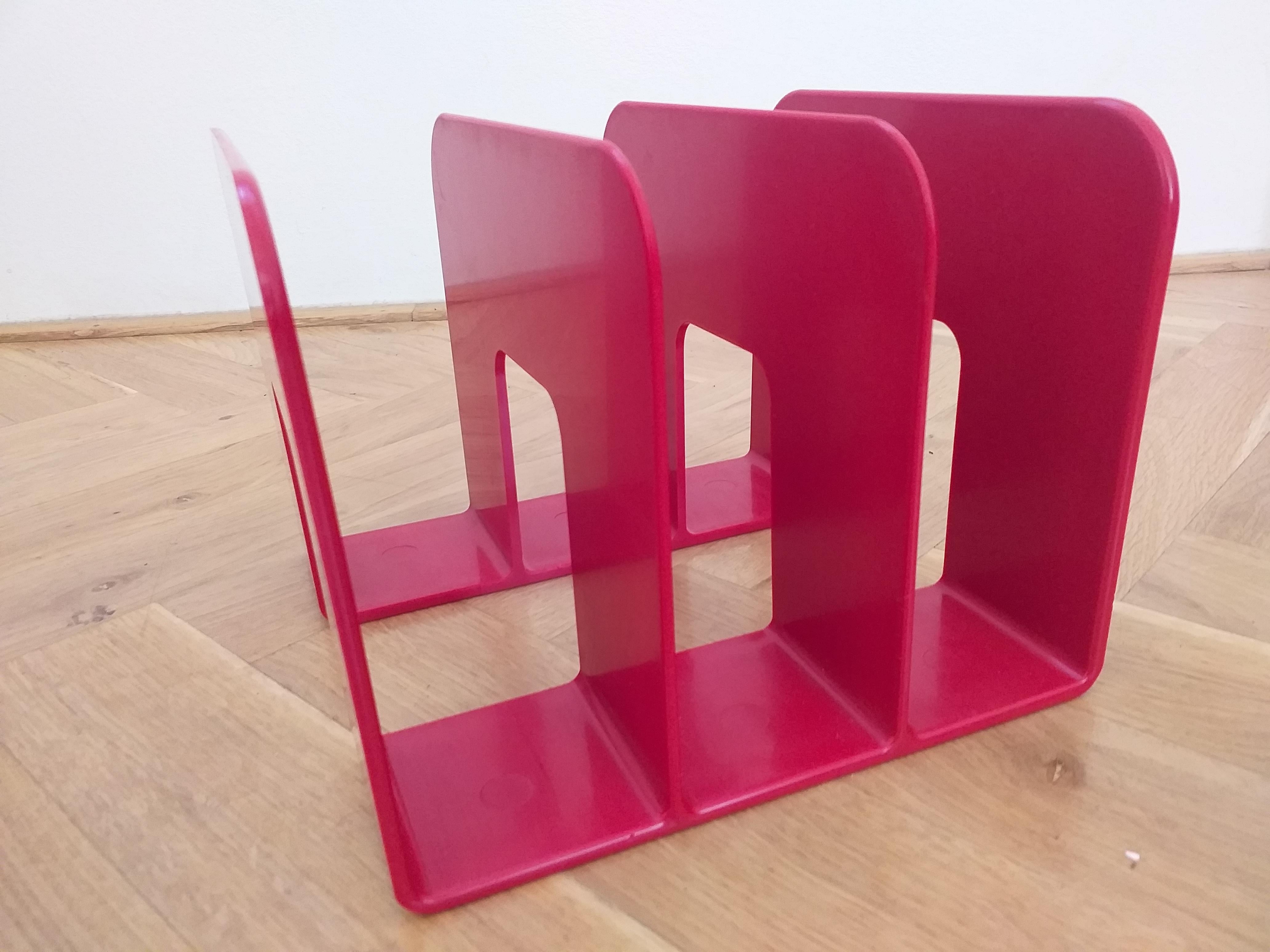 Midcentury Vinyl Rack Design Sven-Eric Juhlin for Gustavsberg, Sweden, 1970s For Sale 2