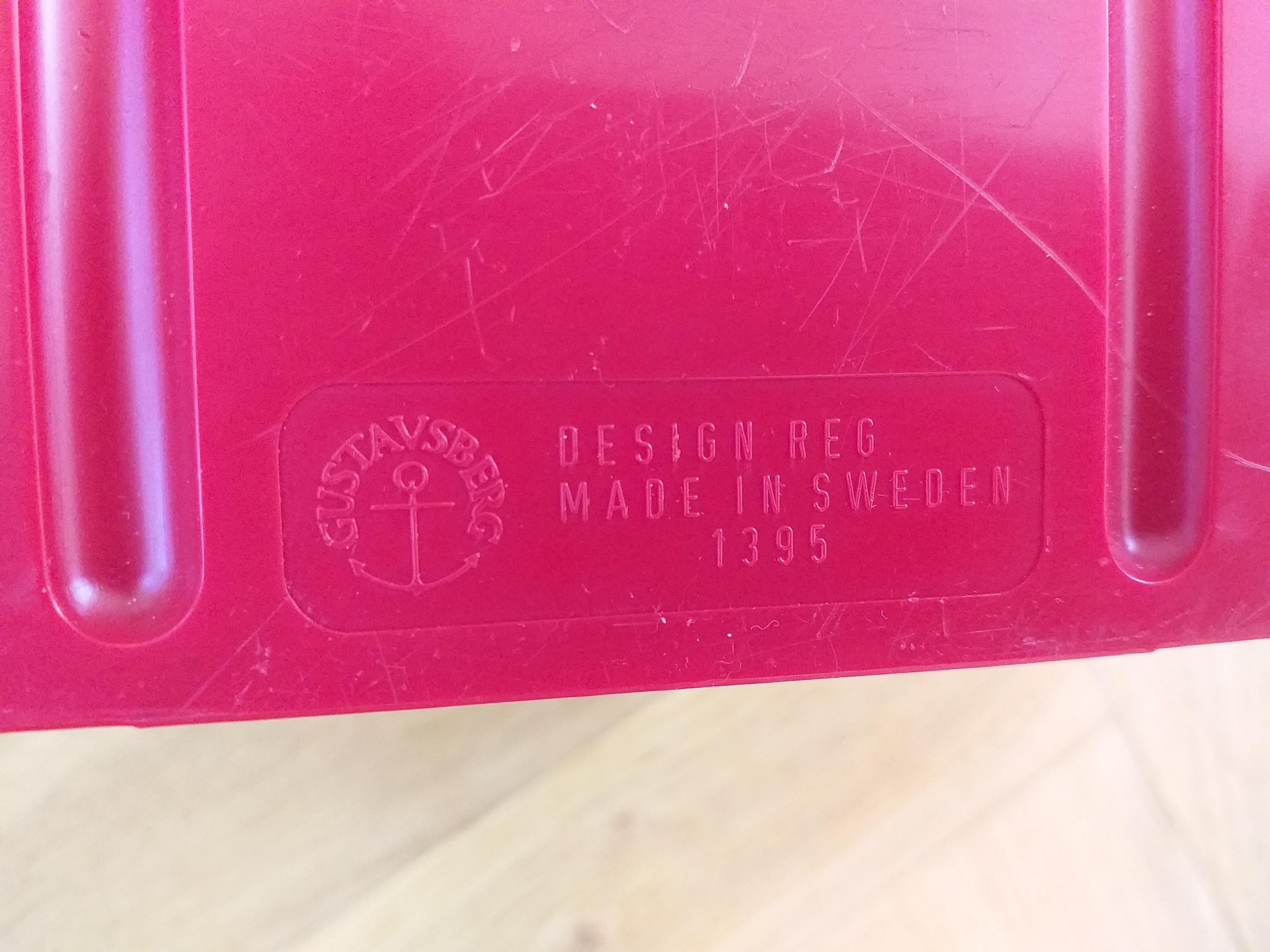 Vintage-Vinylständer aus der Mitte des Jahrhunderts Design Sven-Eric Juhlin für Gustavsberg, Schweden, 1970er Jahre 5
