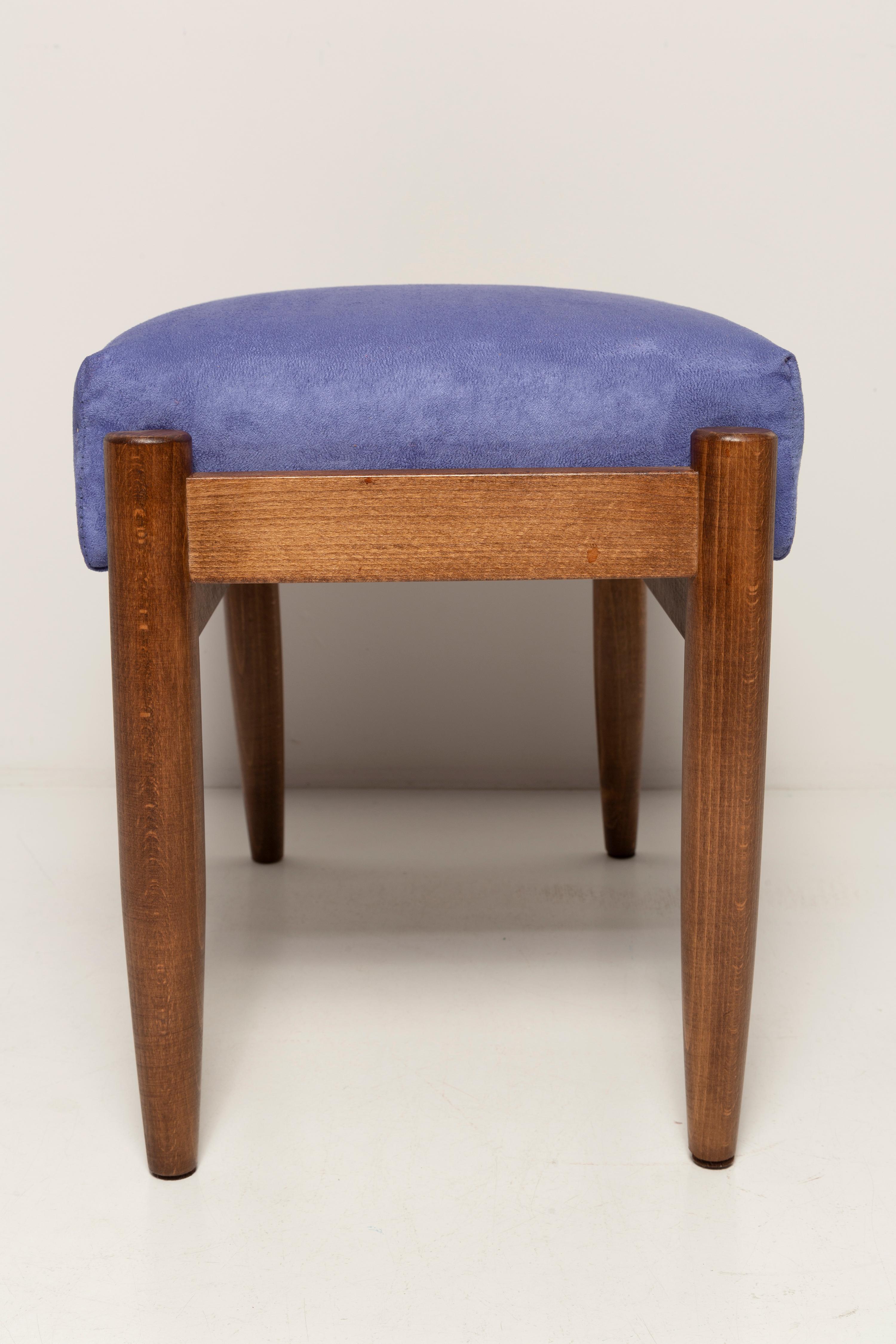 Sgabello vintage di metà secolo in viola, Edmund Homa, anni '60 in vendita 2