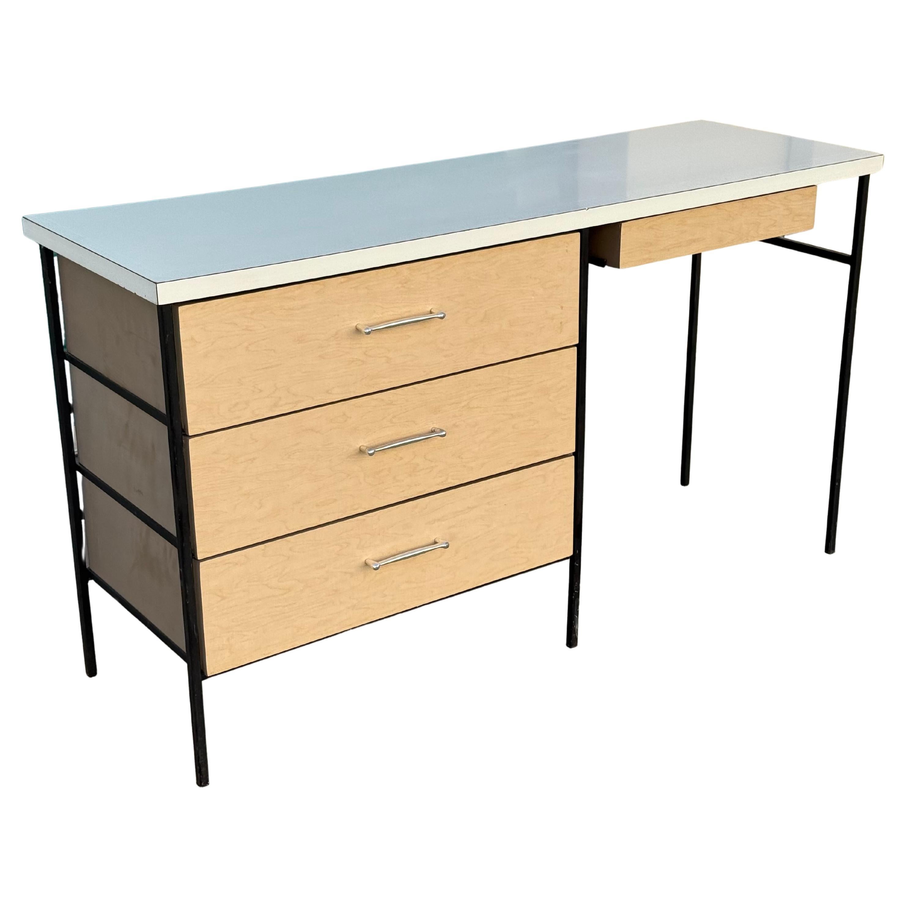 Legno Scrivania Mid Century Vista of California di Don Knorr in vendita