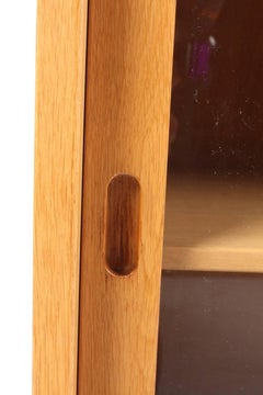 Midcentury Vitrine in Oak by Børge Mogensen, Made in Sweden