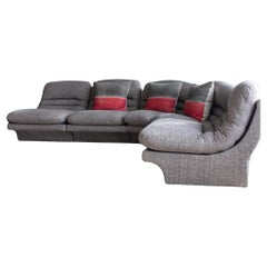 Mid Century Vladimir Kagan for Directional 6-piece Sectional with Chaise