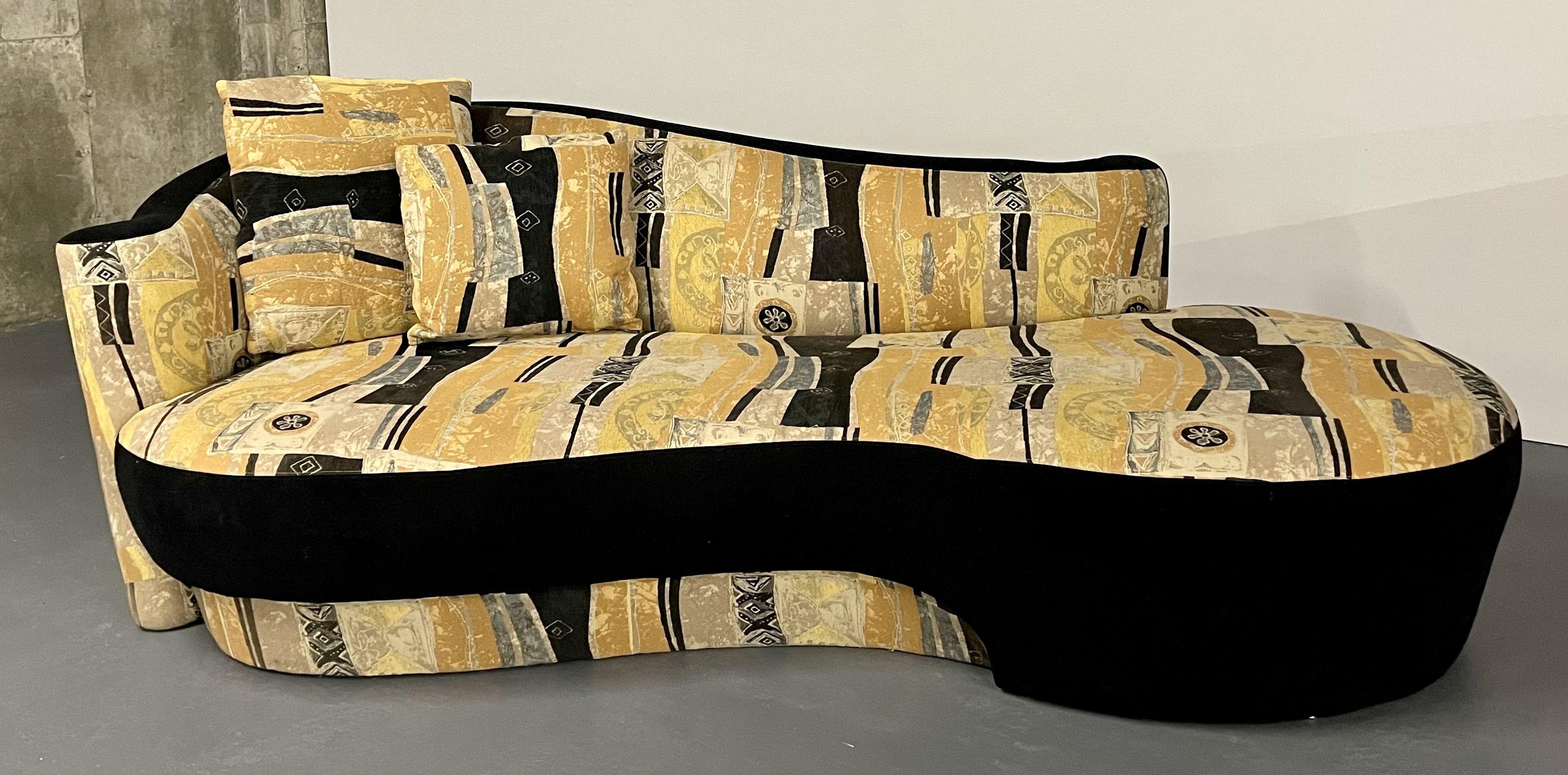 Mid-Century Weiman für Preview Wolken-Sofa, Nautilus, amerikanisch, 1970er Jahre (Textil) im Angebot