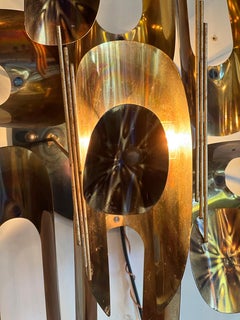 Mid-Century Wall Art Lights Converted to Hardwired Wall Lights